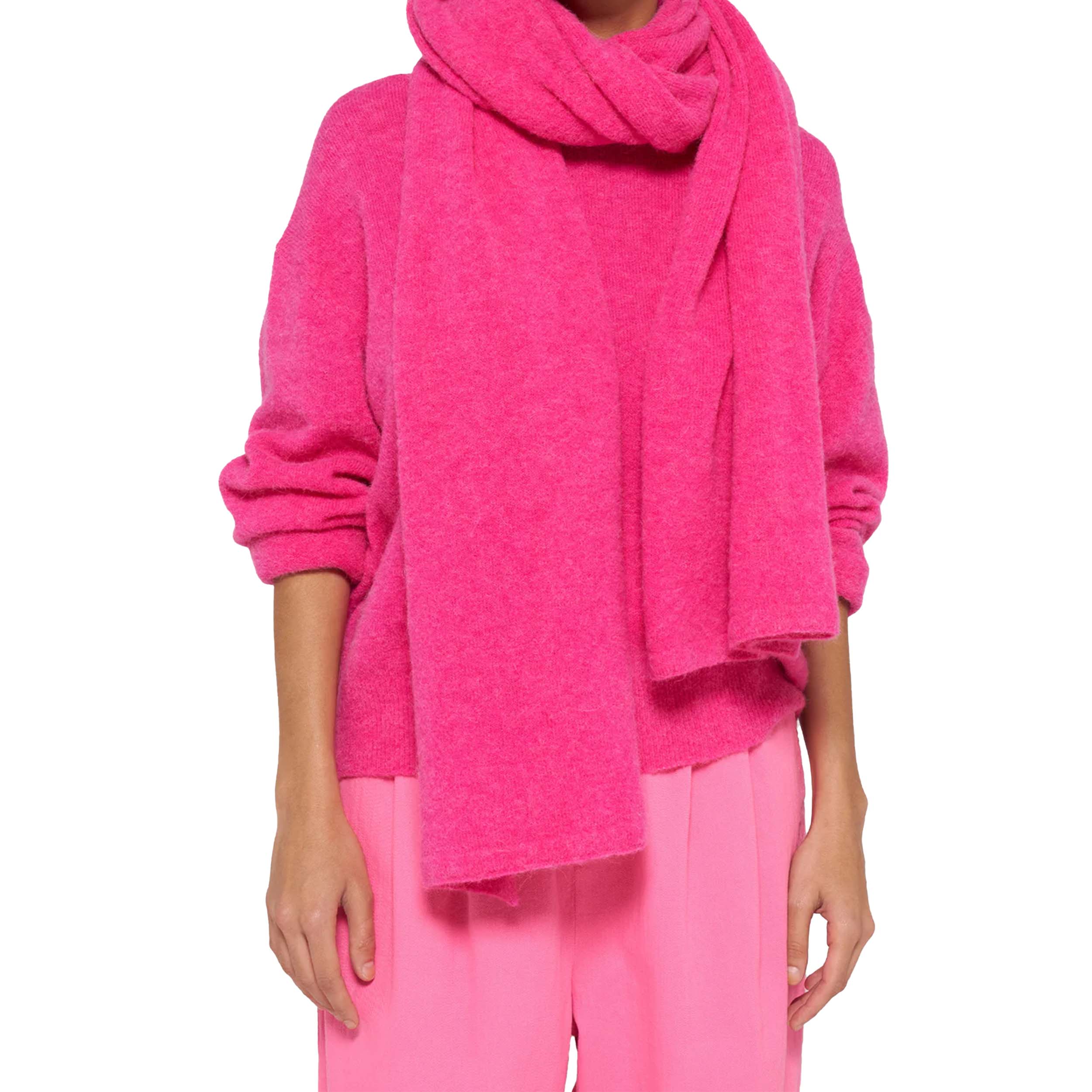 10DAYS 20-904-4204 Sjaal Soft Knit Bright Pink
