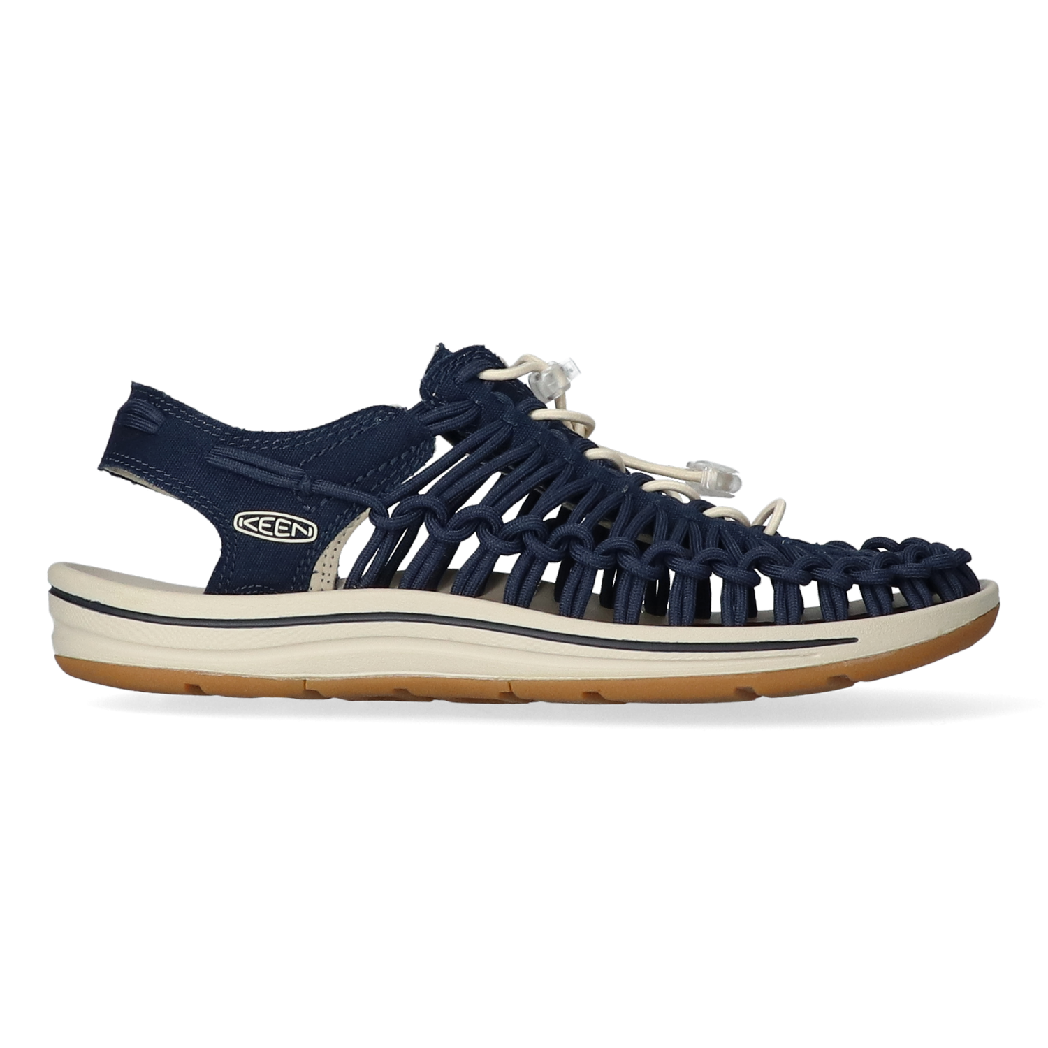 Keen K1026232 Sandaal Uneek Canvas Women Navy/Birchuk