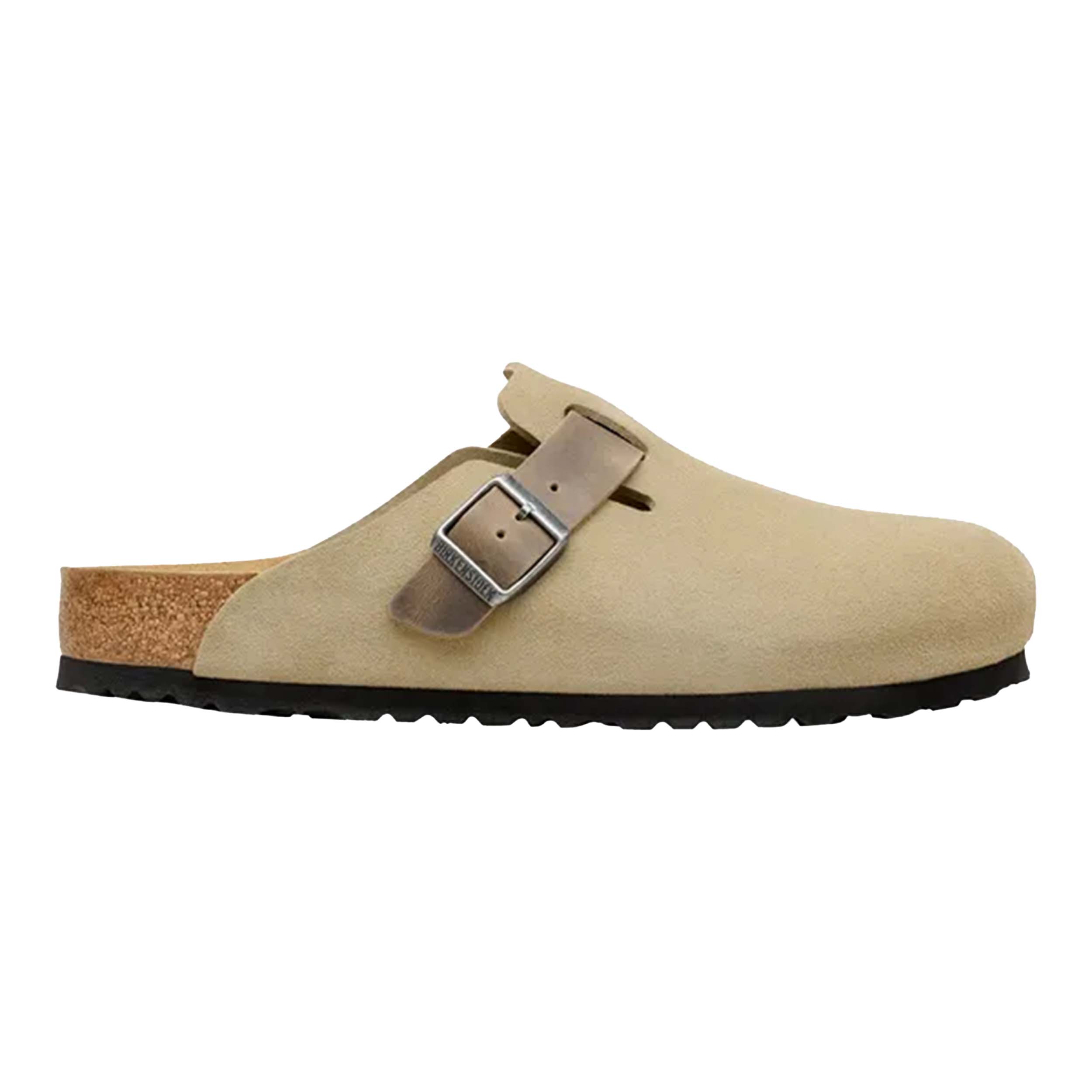 Birkenstock 1031557 Muil Boston Faded Khaki Narrow