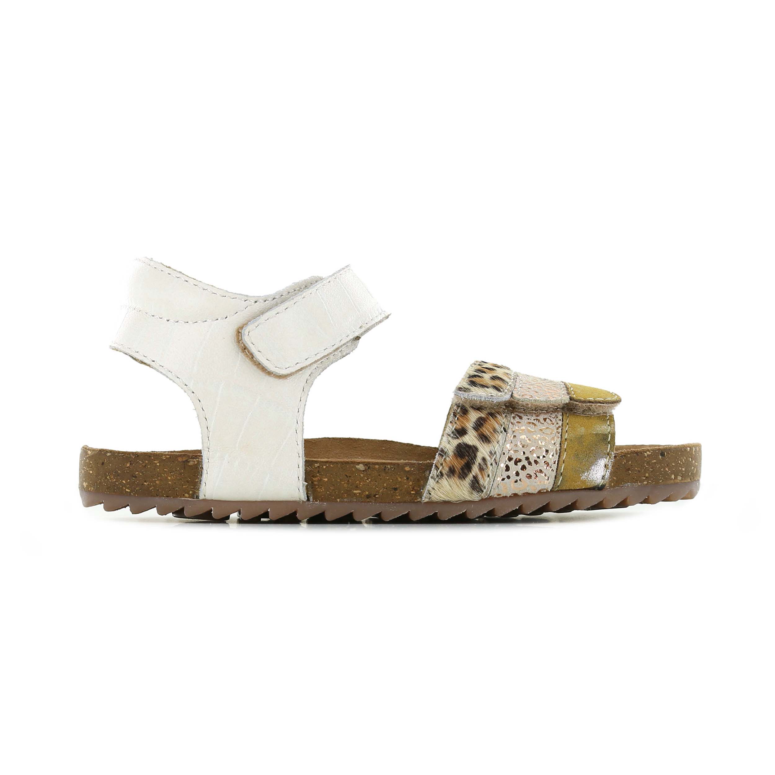 Shoesme IC23S004 Sandaal White Animal Shoesme IC23S004 Sandaal White Animal