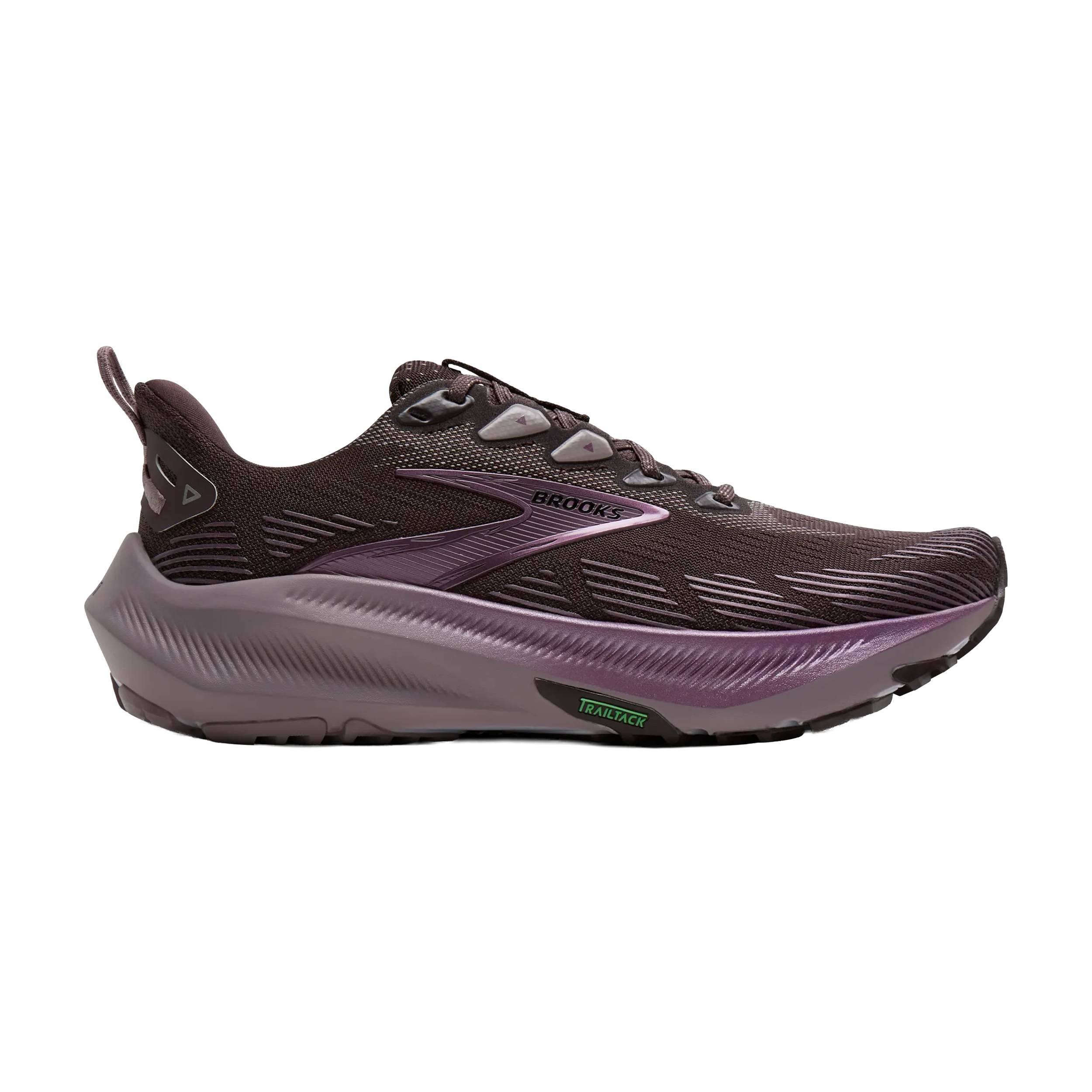 Brooks 120464 Ghost Trail Women Raisin/Purple/Metallic