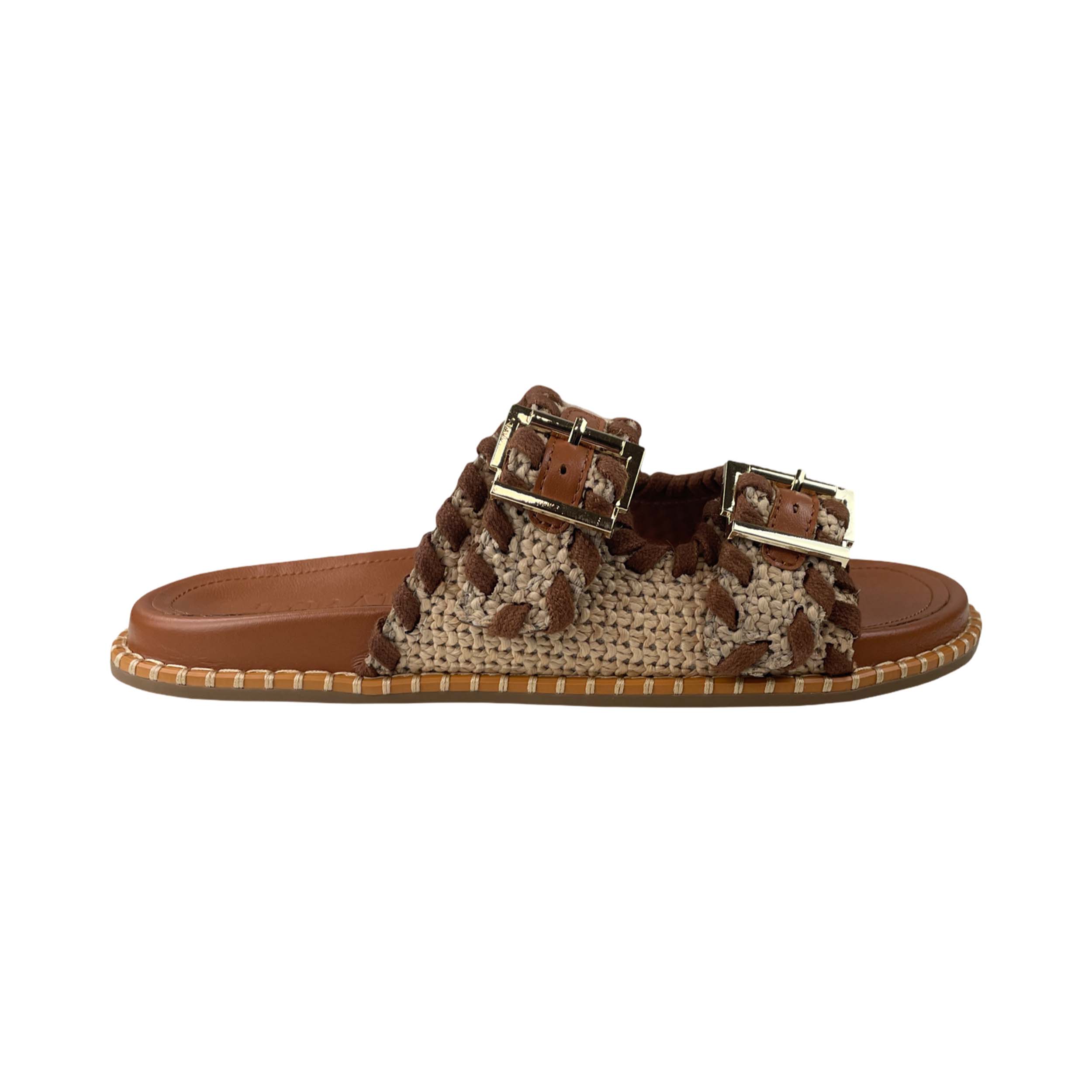 Toral Slipper Hazel Natural