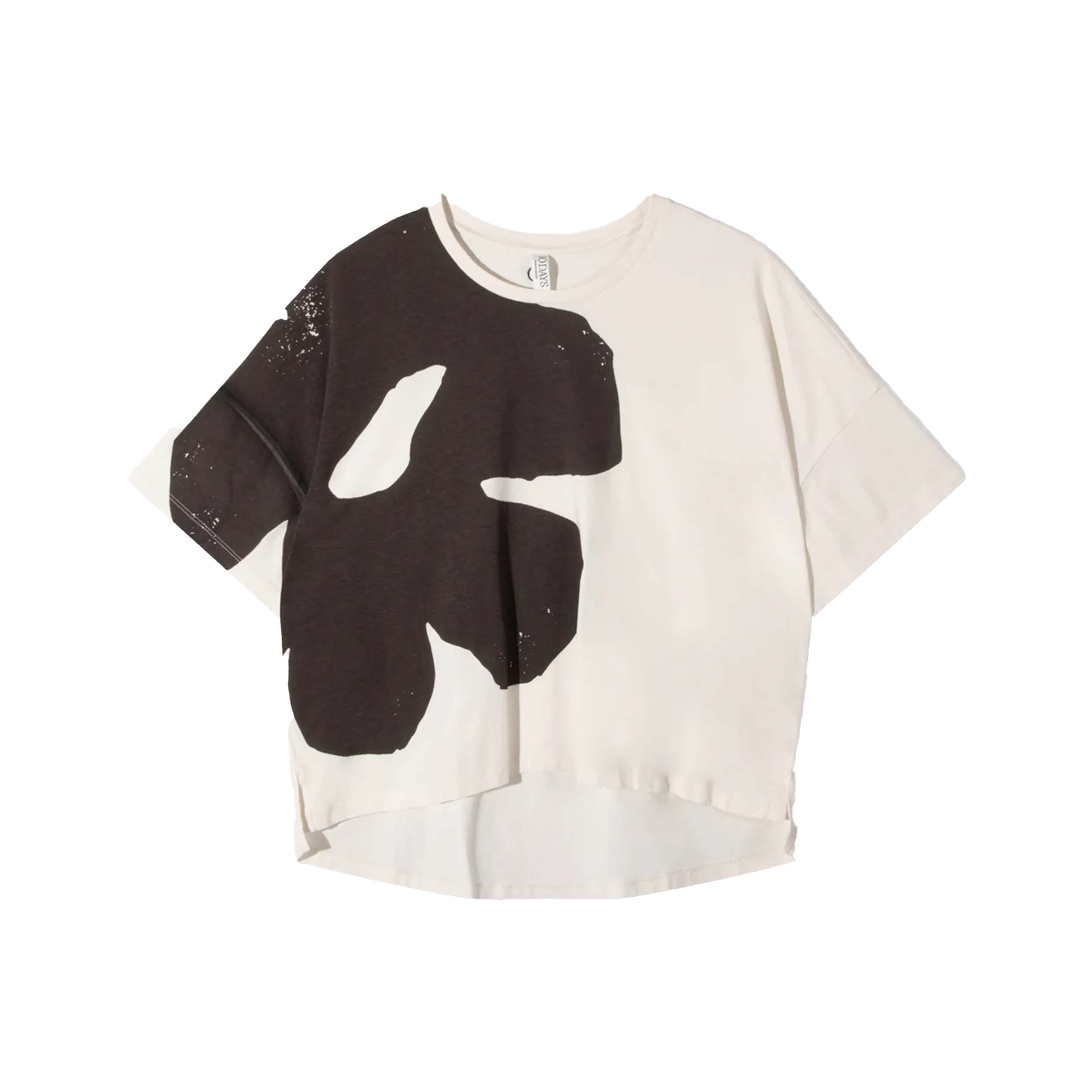10DAYS 20-746-5201 Shirt Flower Ecru