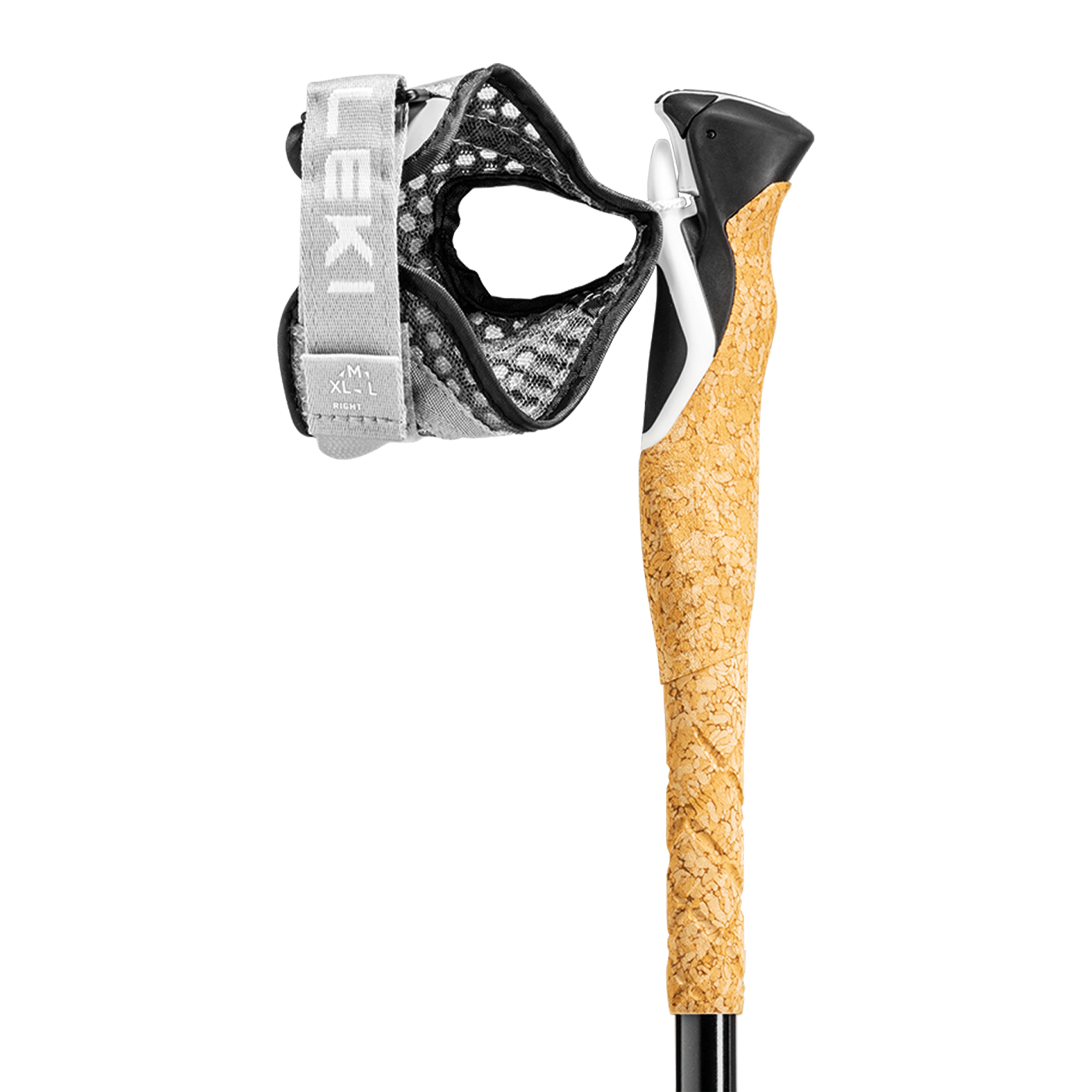 Leki 65226421 Wandelstokken Cross Trail Lite Carbon Black/White/Natural
