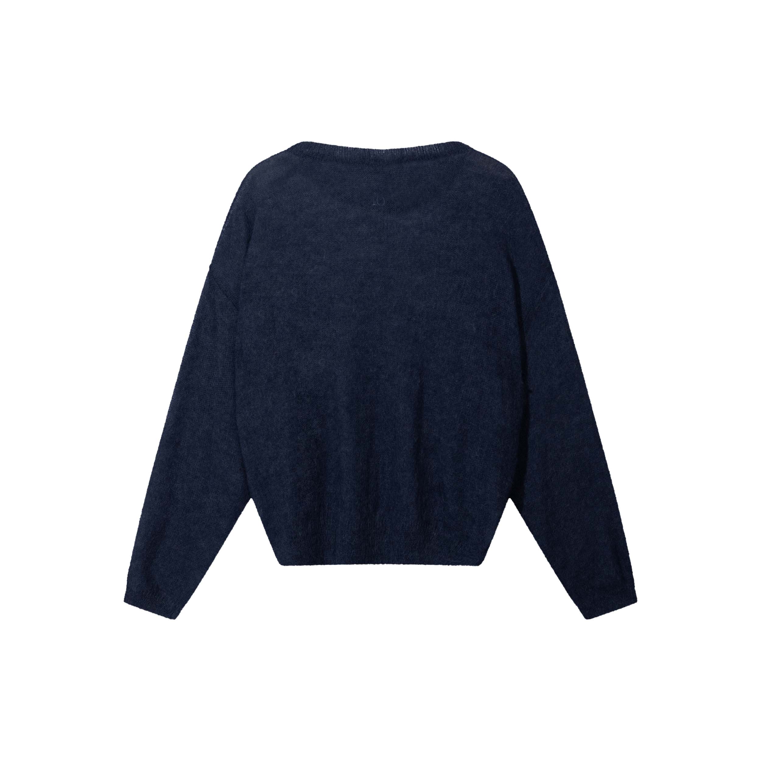 10DAYS 20-608-5201 Trui Knit Yale Blue