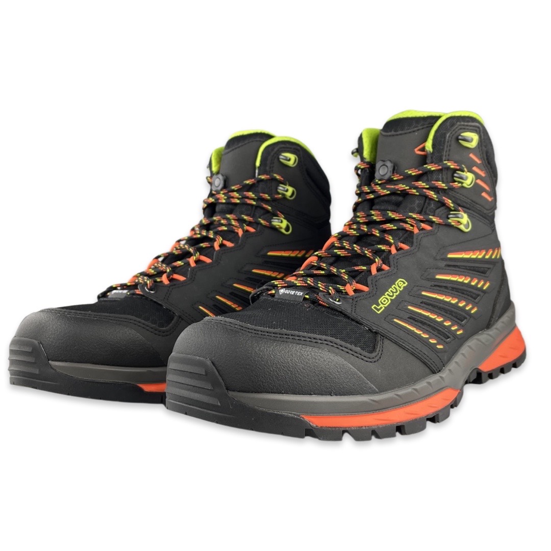 Lowa 210741 Trek EVO GTX Mid Black/Flame