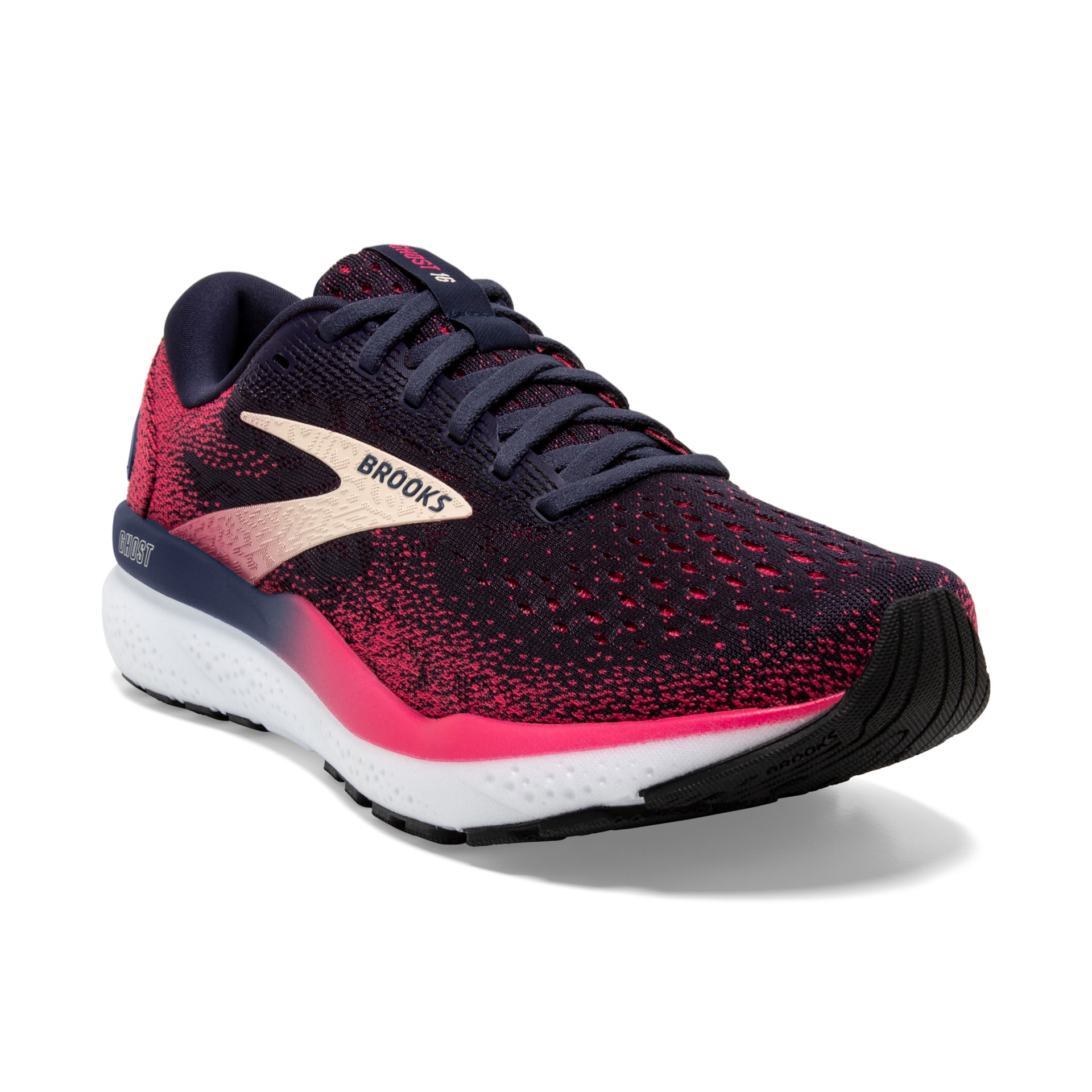 Brooks 120407 Ghost 16 Women Peacoat/Raspberry/Apricot