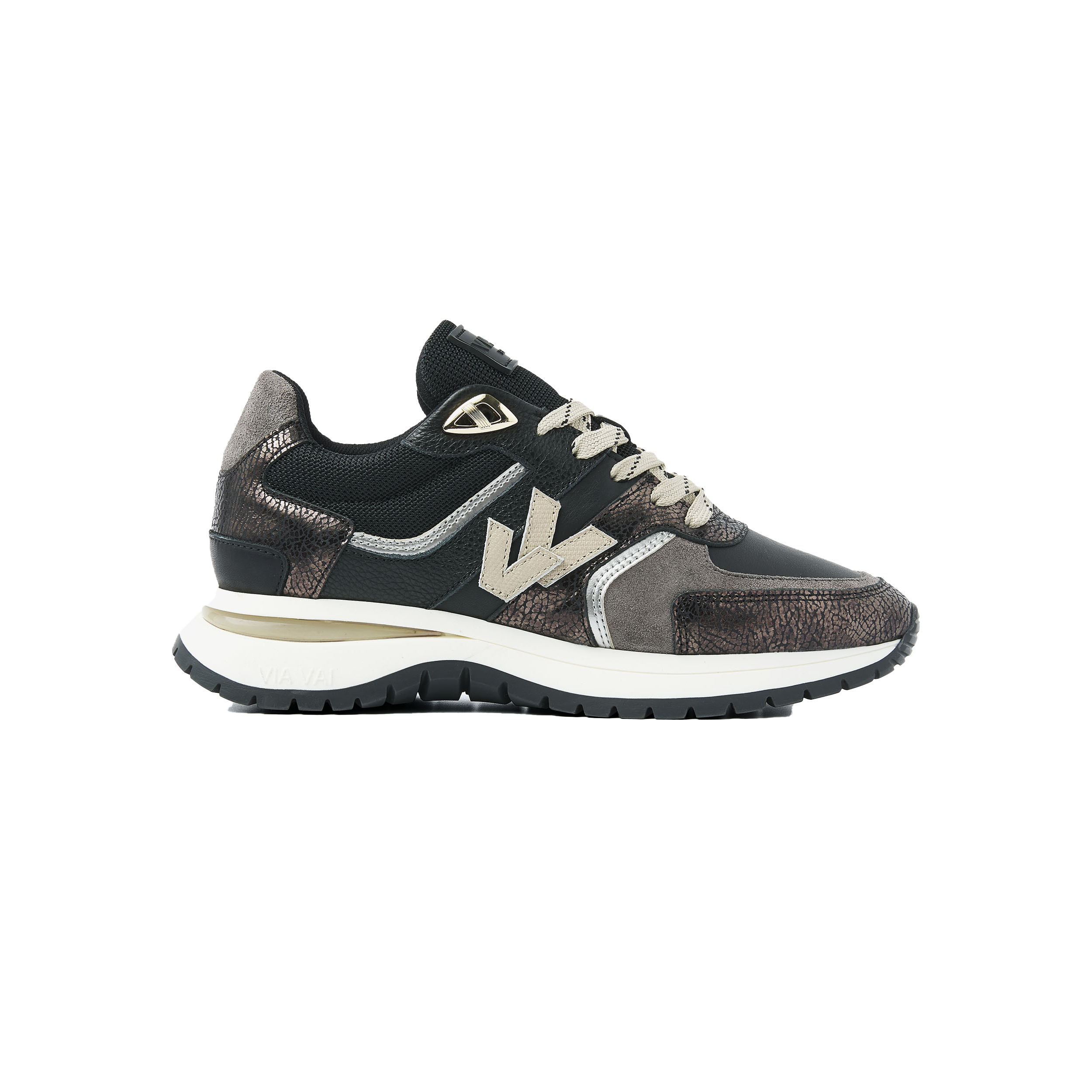 VIA VAI 62329 Sneaker Usher Davina Nero