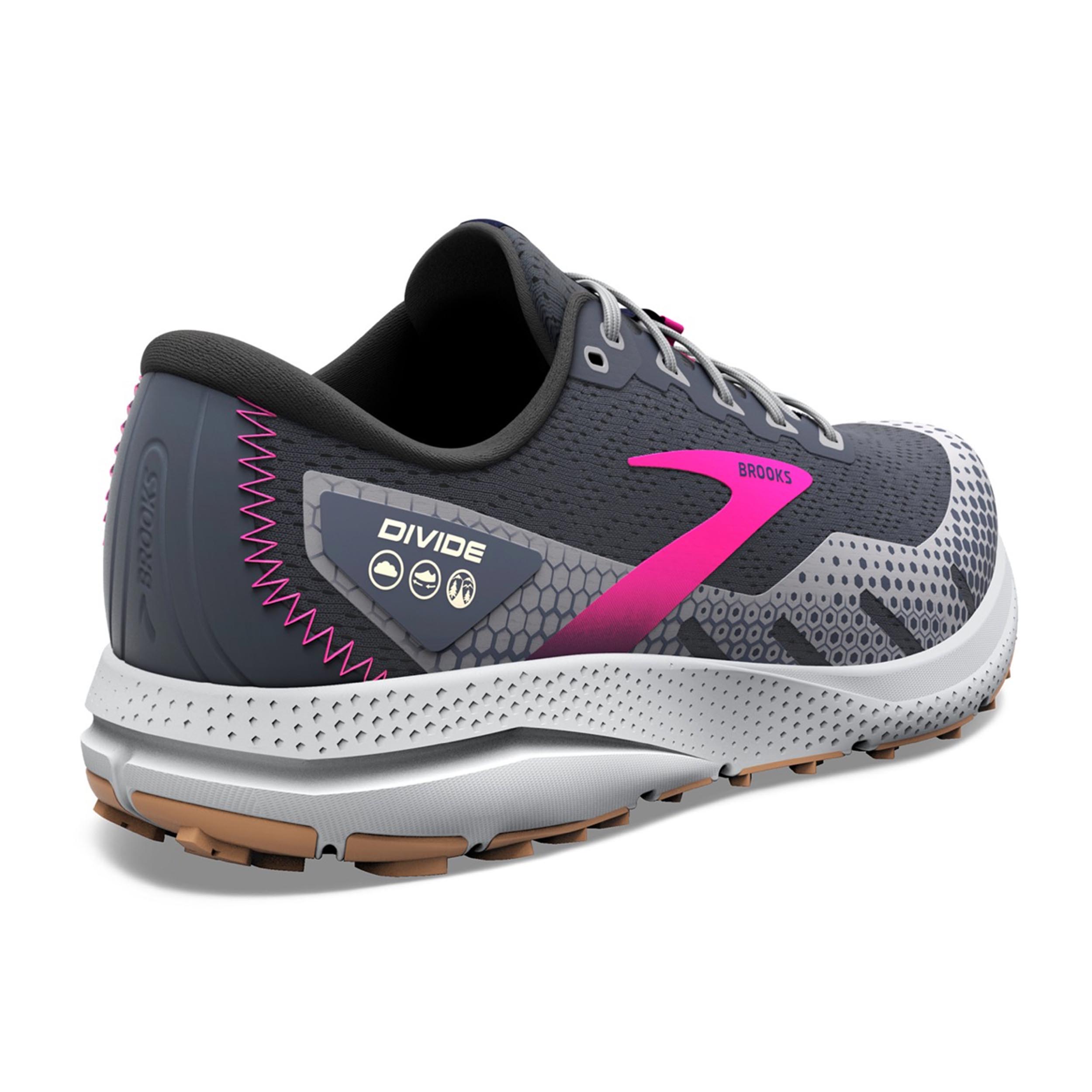Brooks 120368 Divide 3 Women Ebony/Grey/Pink