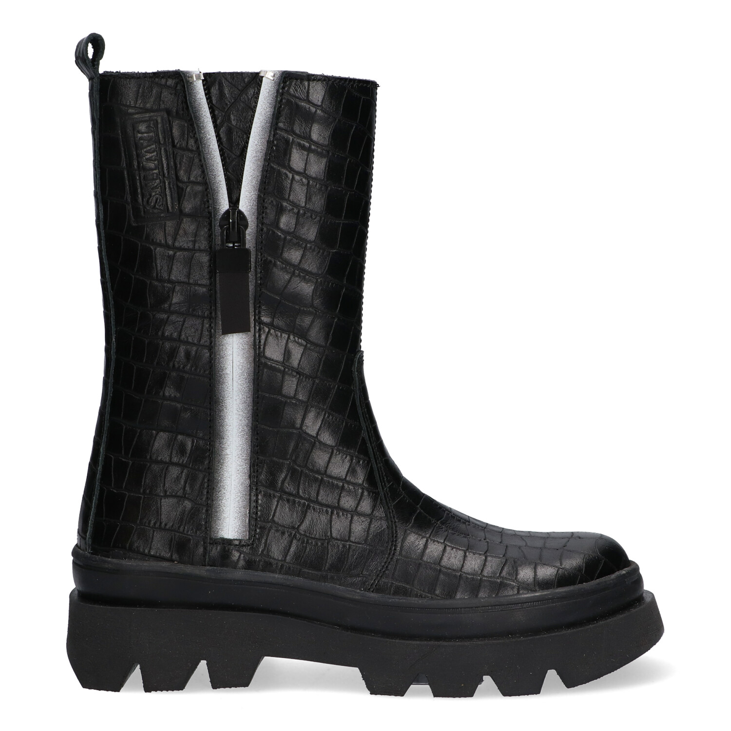 Twins 322640 Laars Julia Jordy Black Croco 3,5