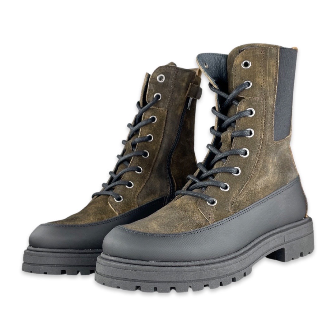 Piedro 69132 Boot Khaki/Zwart 5