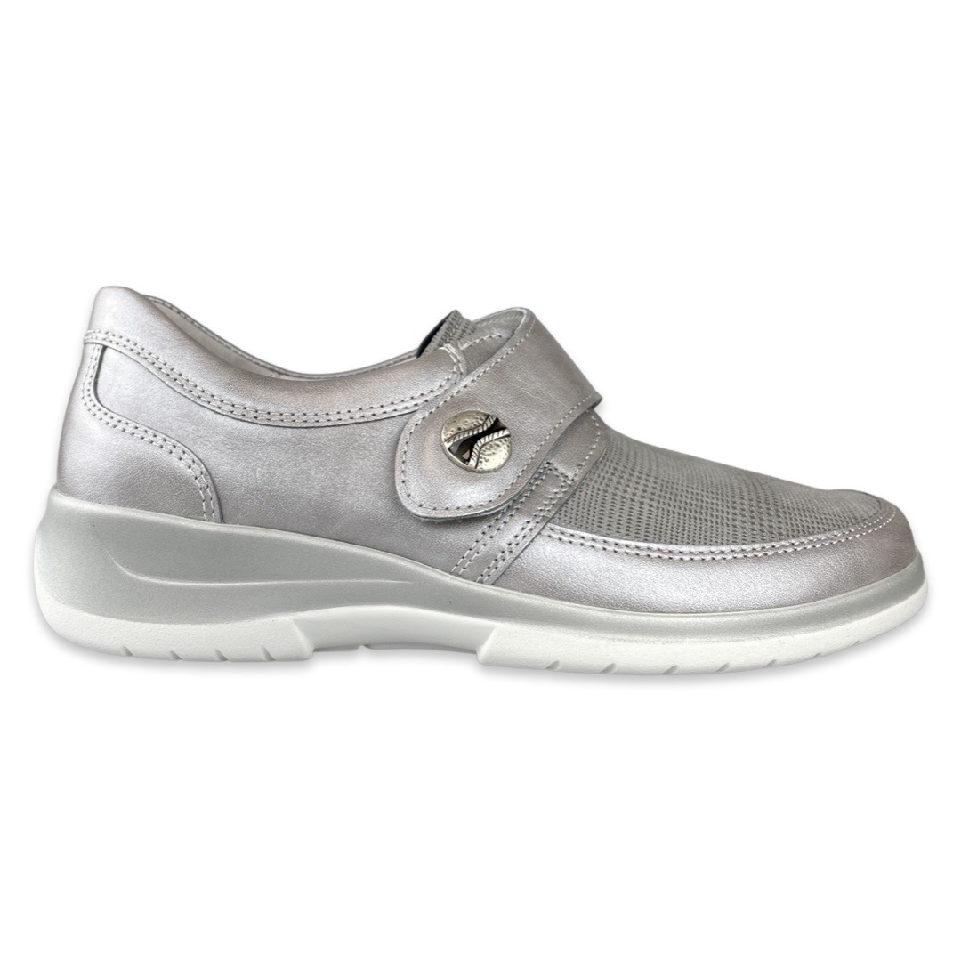 Stuppy 6004 Klittenbandschoen Smog Perl