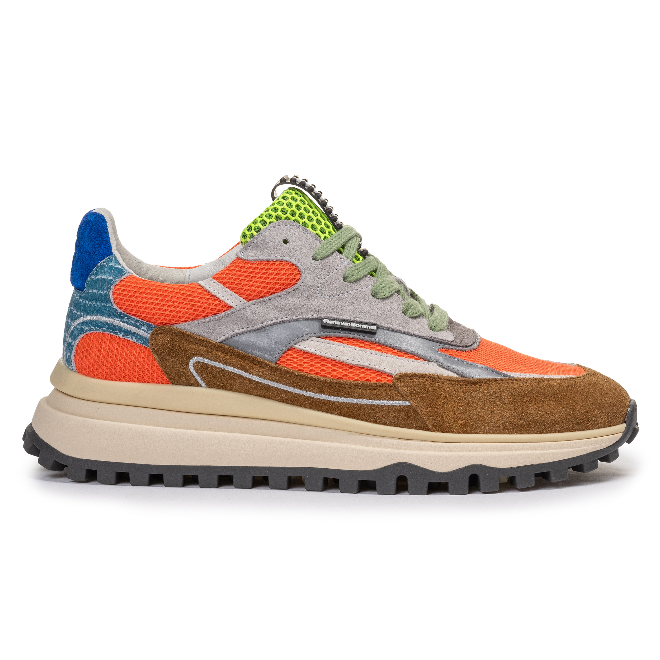 Floris van Bommel SFM-10172 Sneaker De Gripper 02.01 Orange G1/2