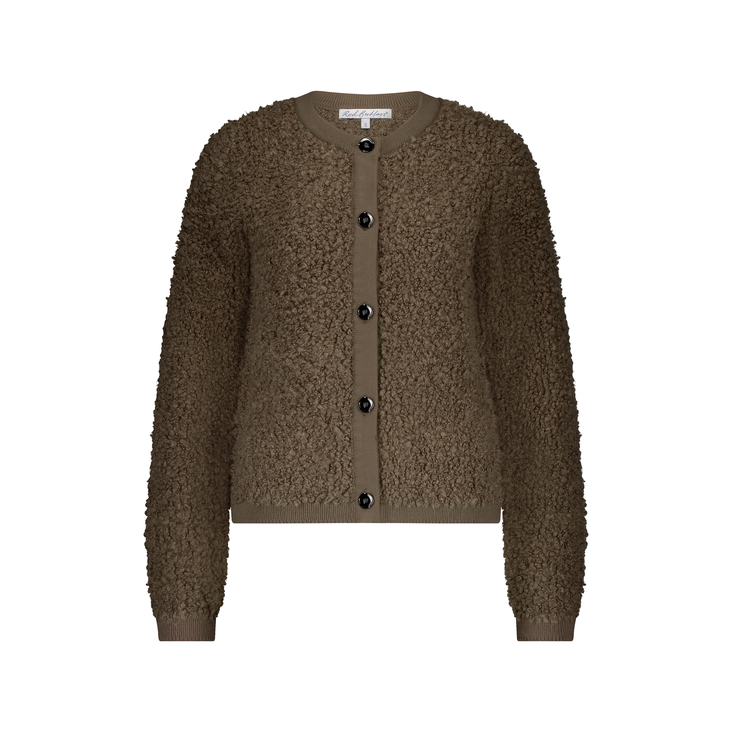 Red Button SRB4702 Vest Knit Boucle Mud