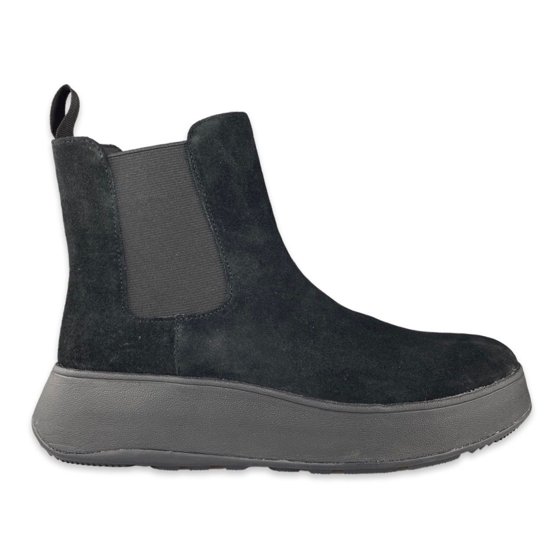 FitFlop KF3 Chelsea Boot F-Mode Flatform All Black