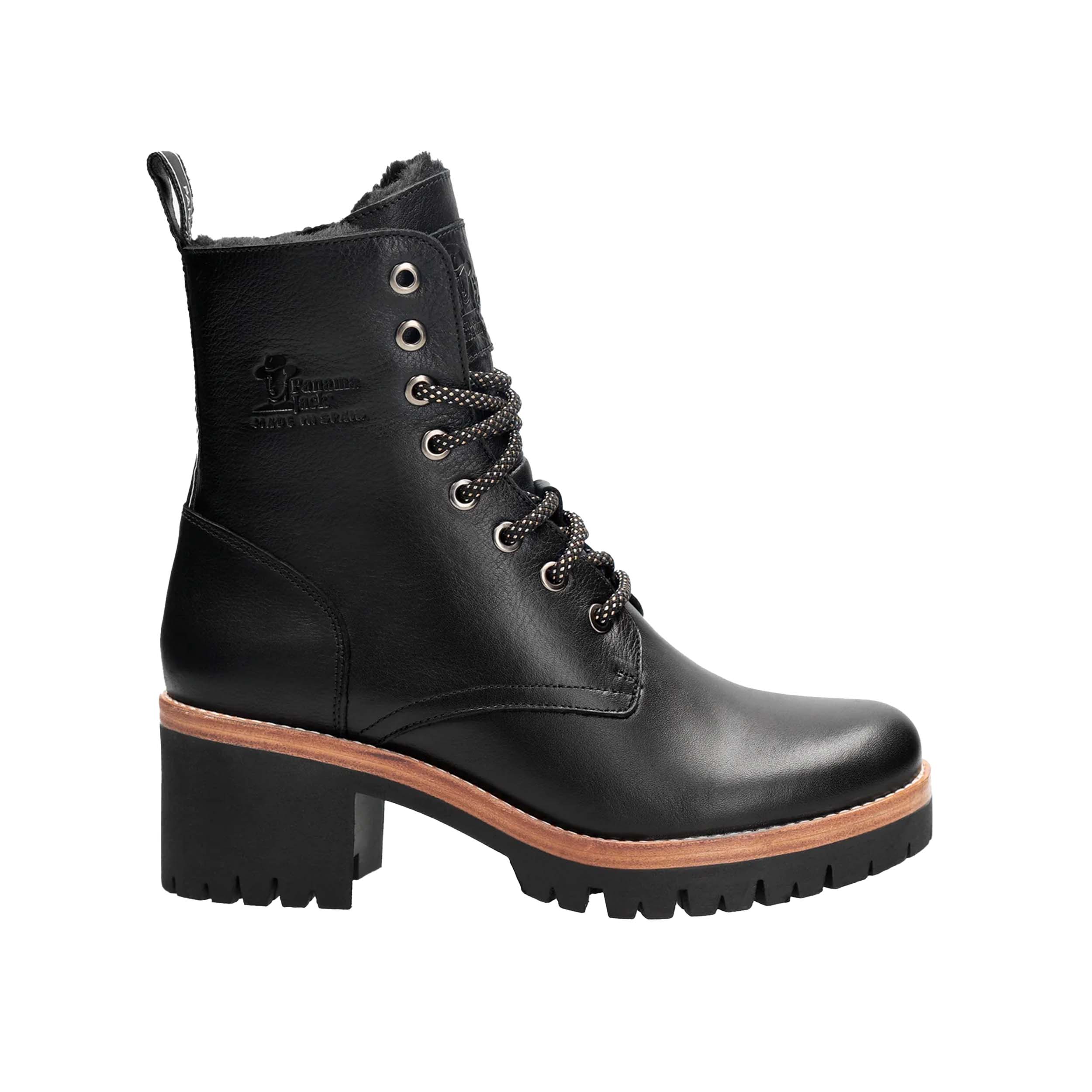 Panama Jack B2 Enkellaars Padma Black