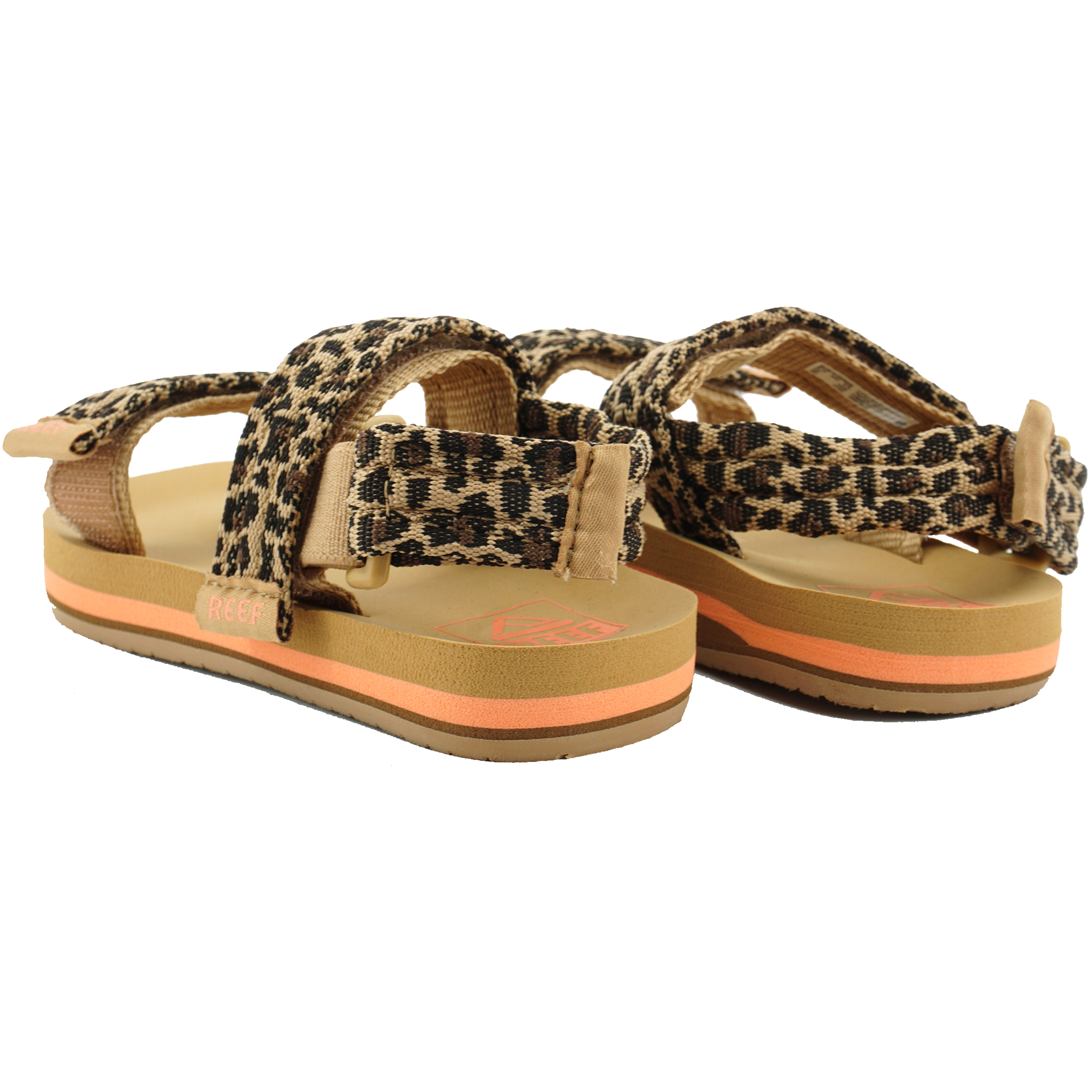 Reef CI4097 Slipper Little Ahi Convertible Leopard