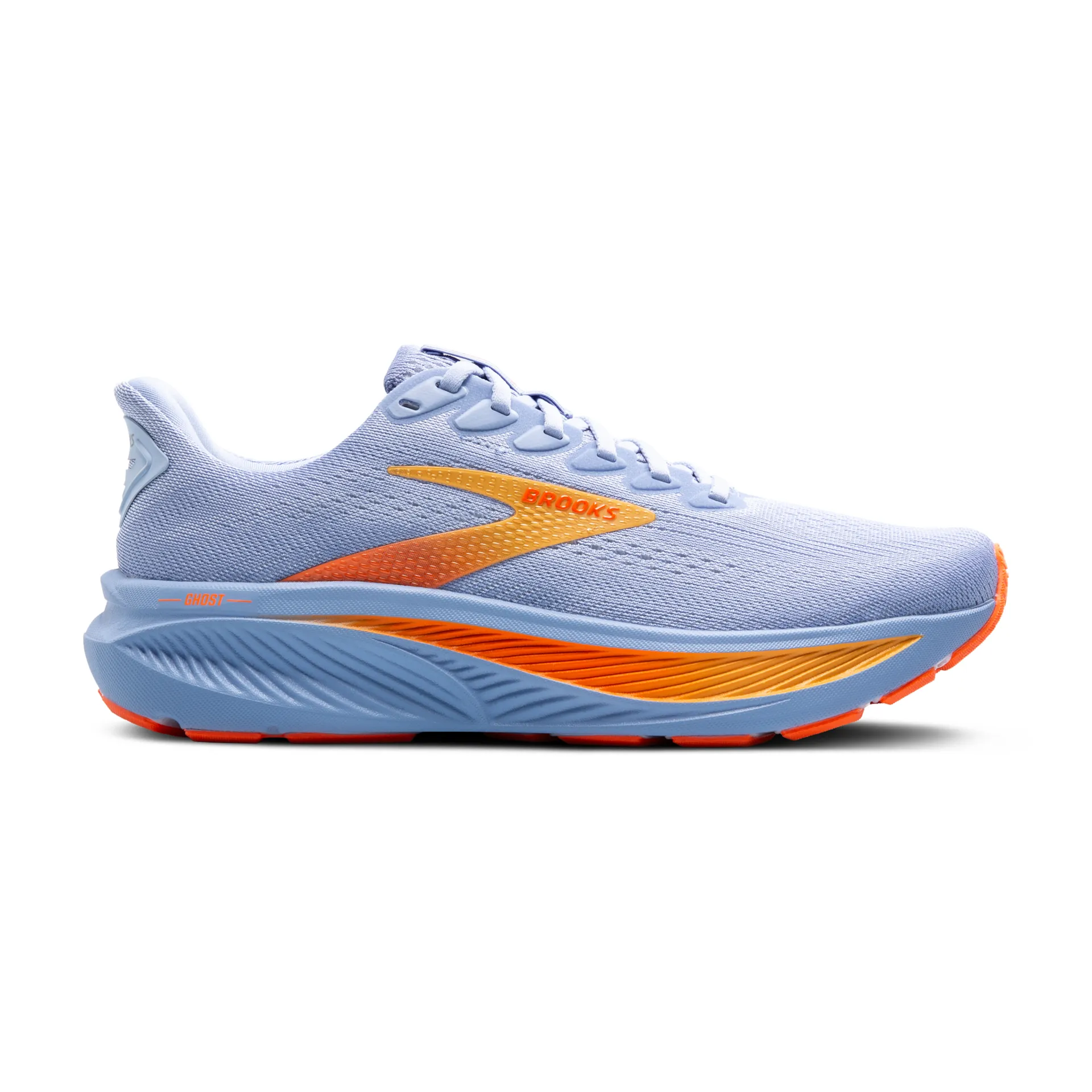 Brooks 120431 Ghost 17 Women Blue Heron/White/Orange