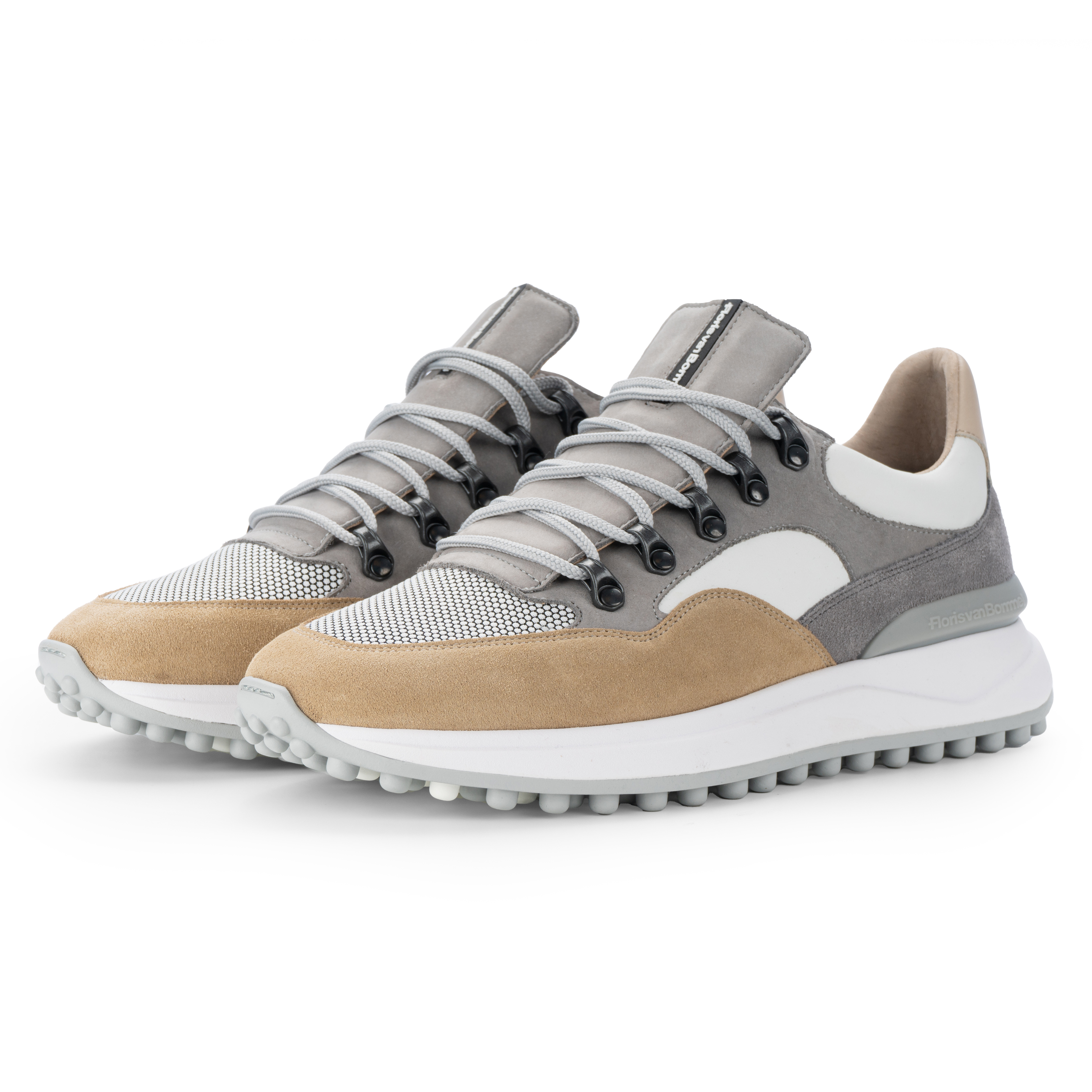 Floris van Bommel SFM-10144 Sneaker Noppi 32.01 Taupe G1/2