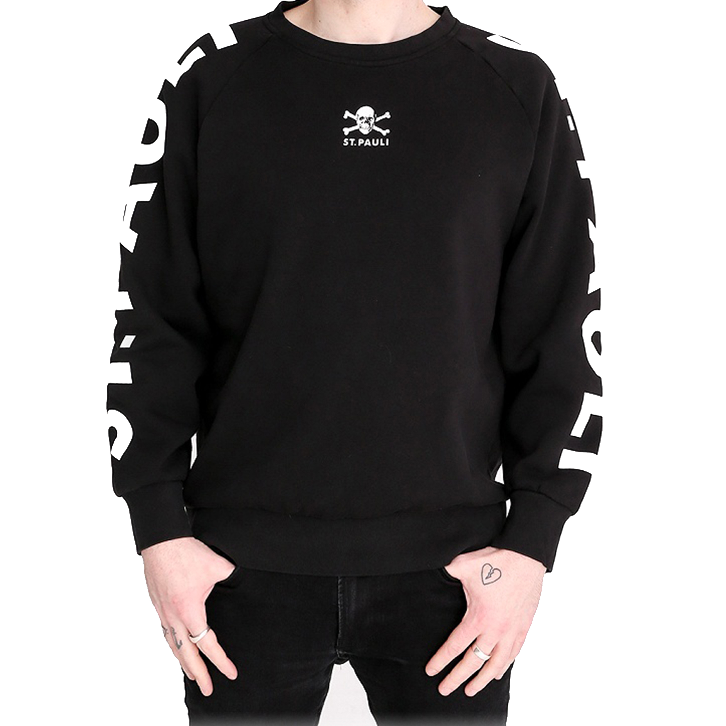 St.Pauli sweater Totenkopf Block