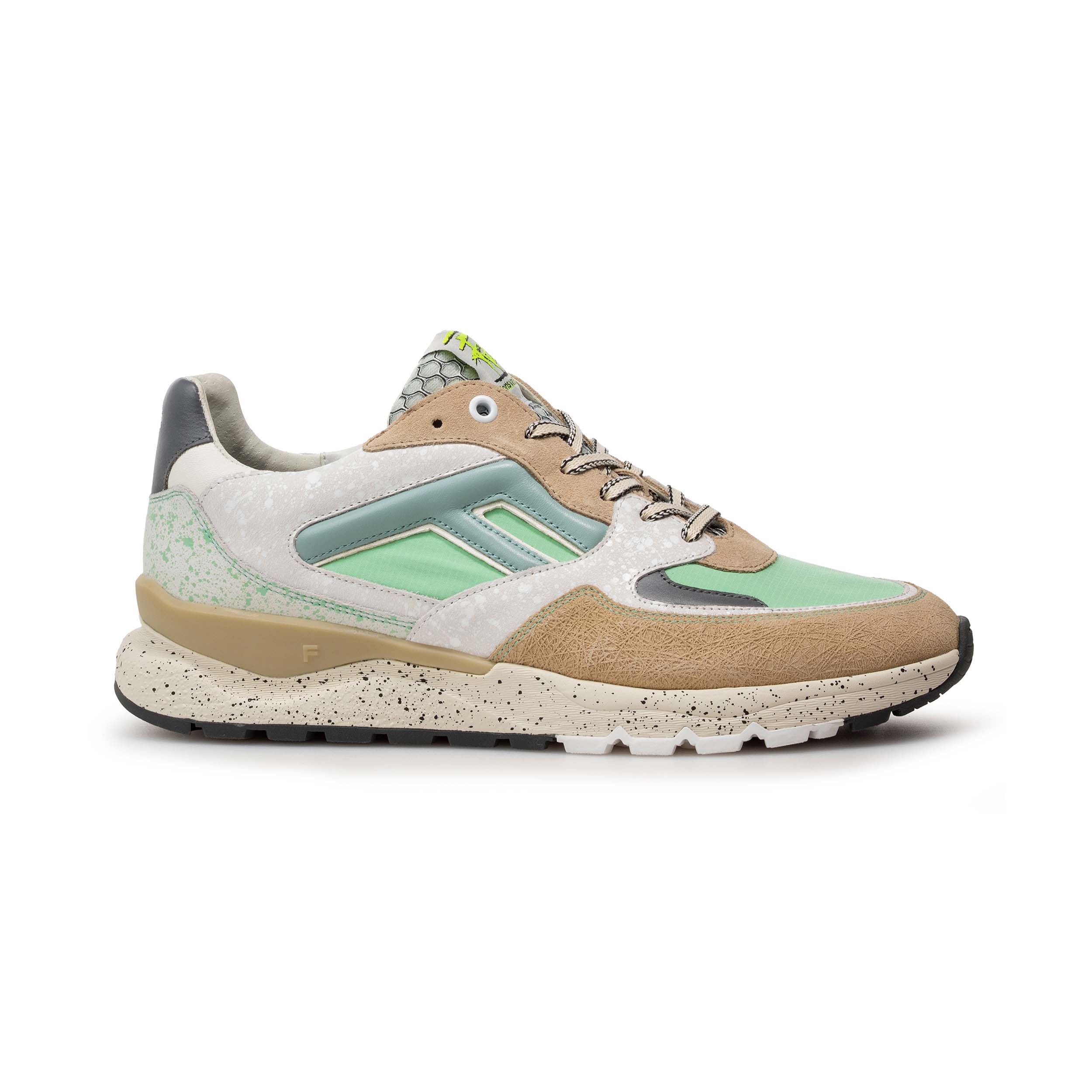 Floris van Bommel SFM-10154 Sneaker De Treener 01.58 Light Green G1/2
