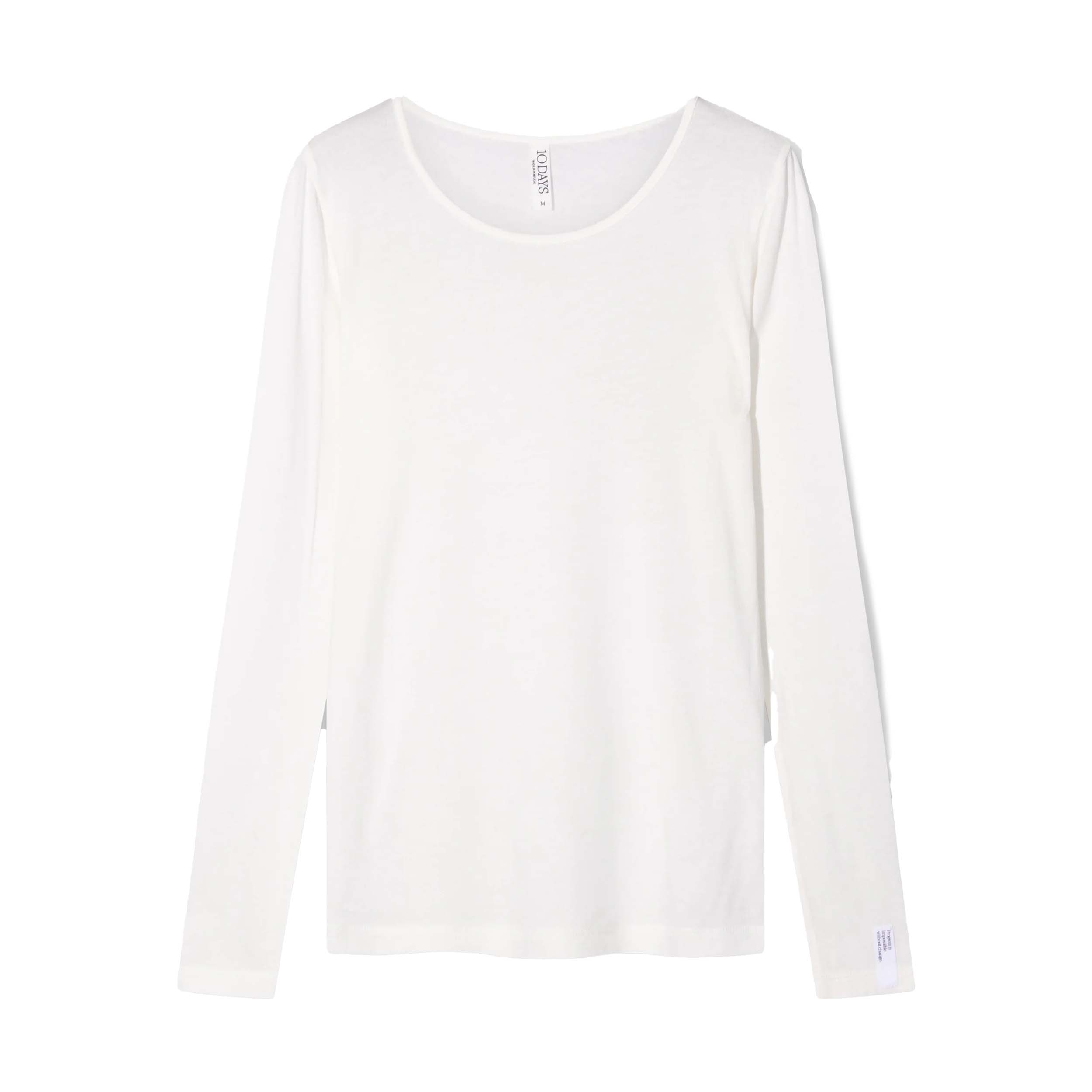 10DAYS 20-773-5203 Shirt Extra Long Sleeve Ecru