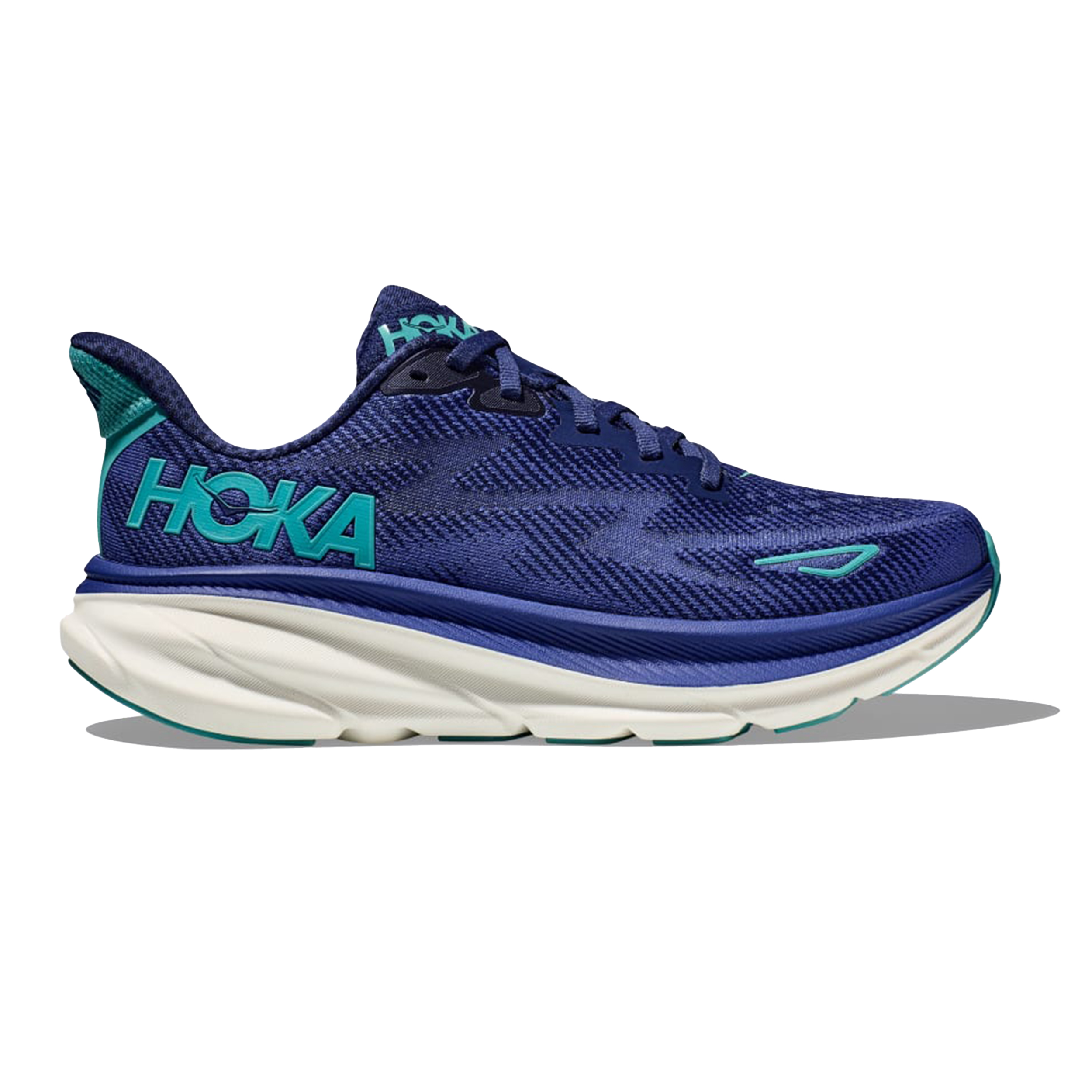 Hoka 1127896 Clifton 9 Women Bellwether Blue/Evening Sky