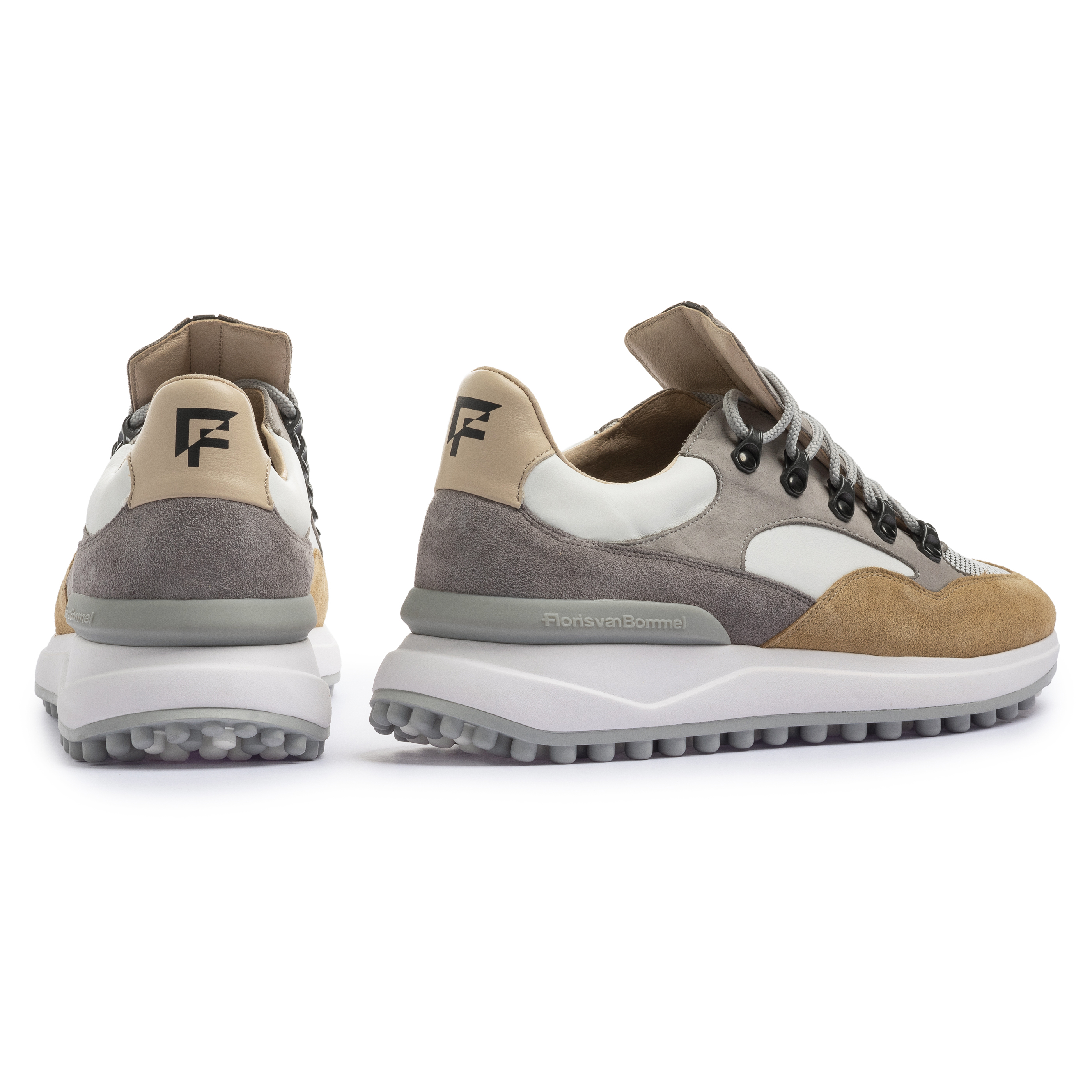 Floris van Bommel SFM-10144 Sneaker Noppi 32.01 Taupe G1/2