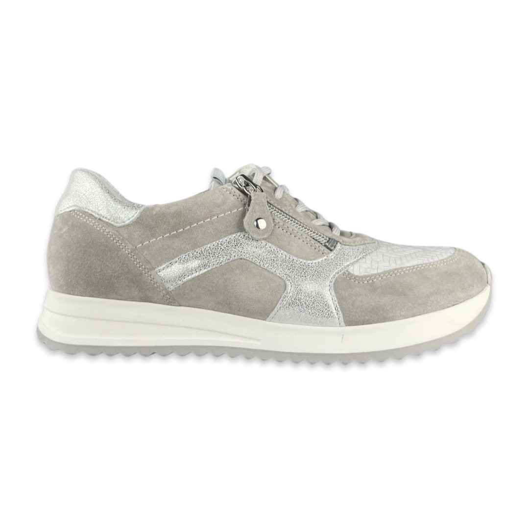 Waldläufer Sneaker Vicky Grey Silber H