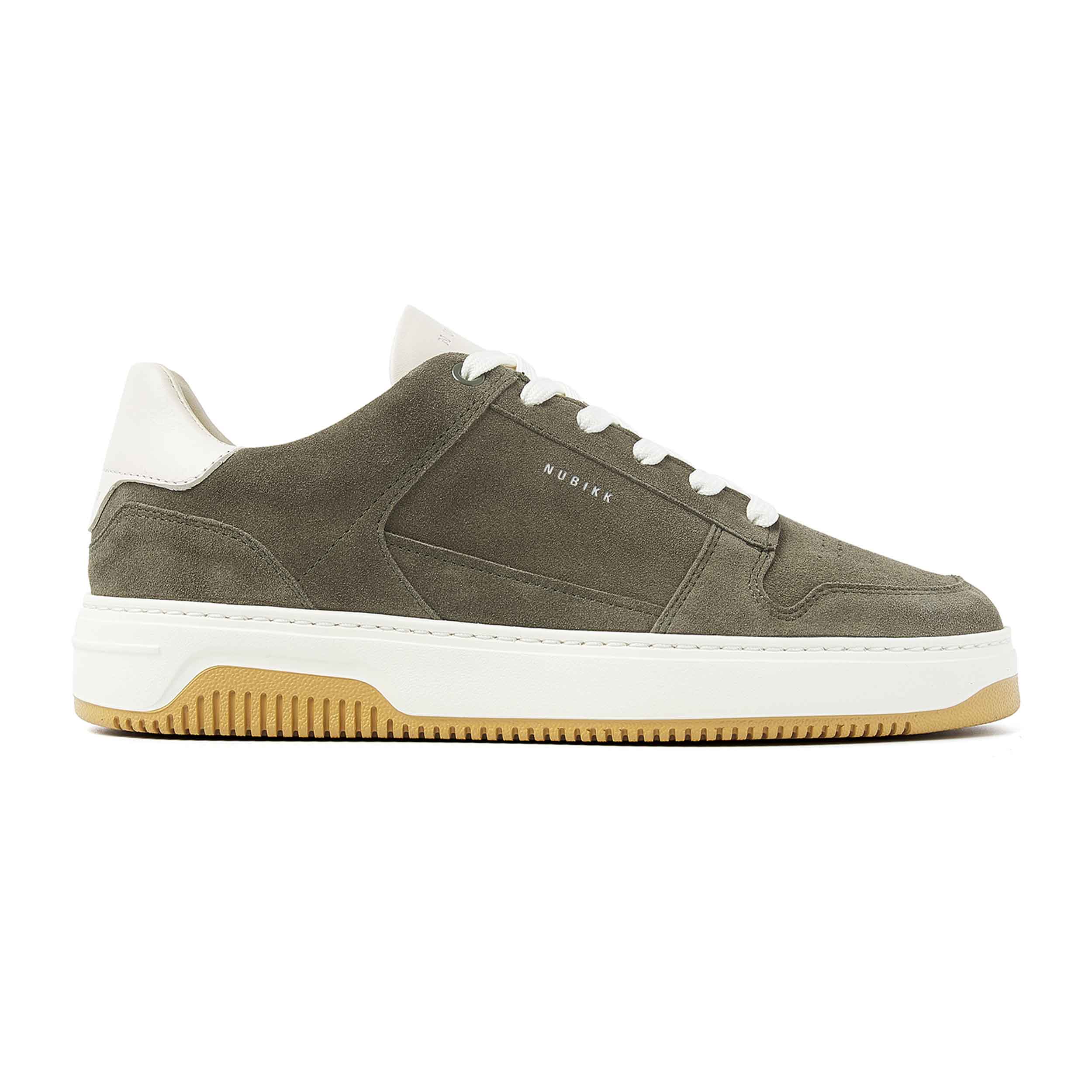Nubikk 21080902 Sneaker Basket Court Miele Dark Green