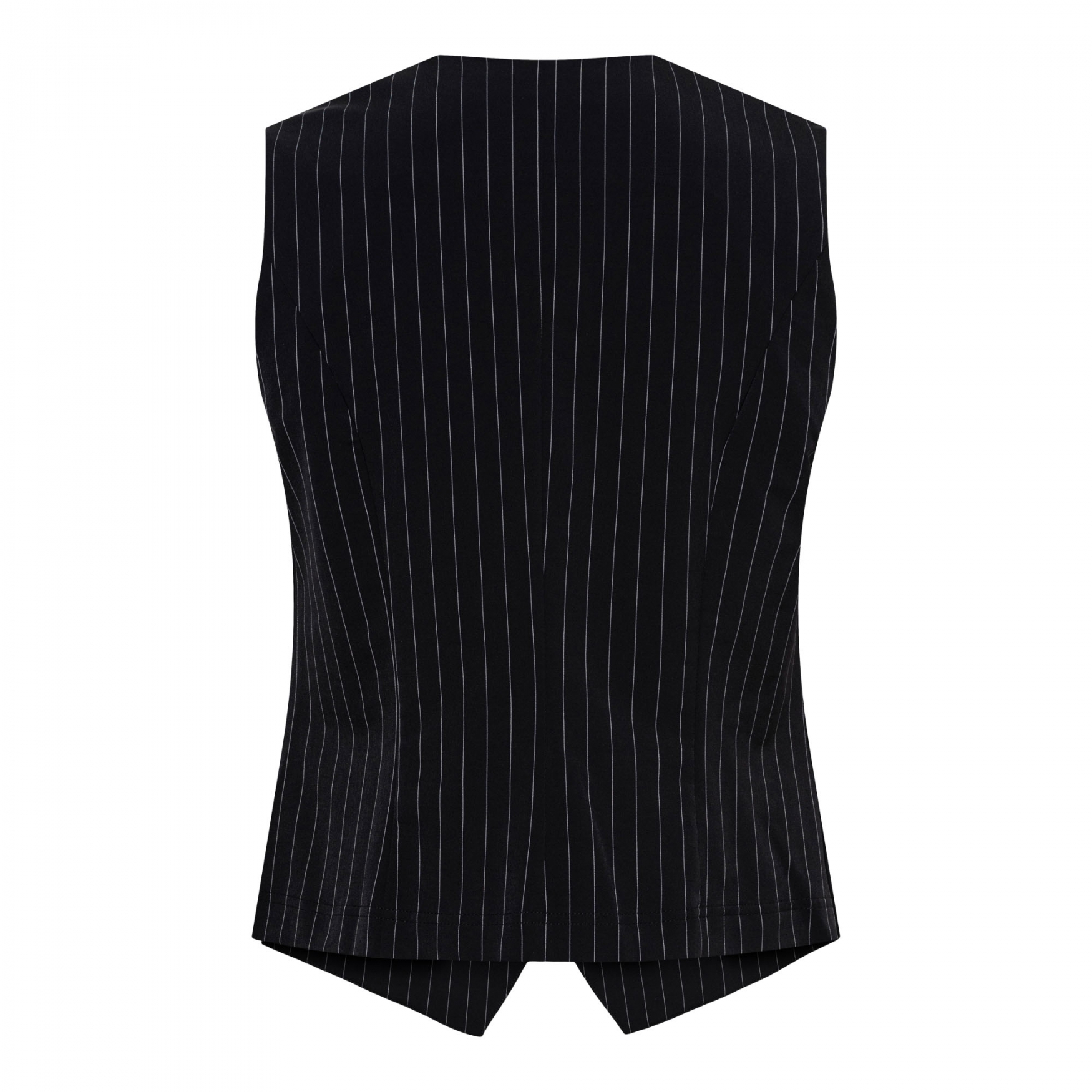&Co GL102 Gilet Priya Stripe Travel Black