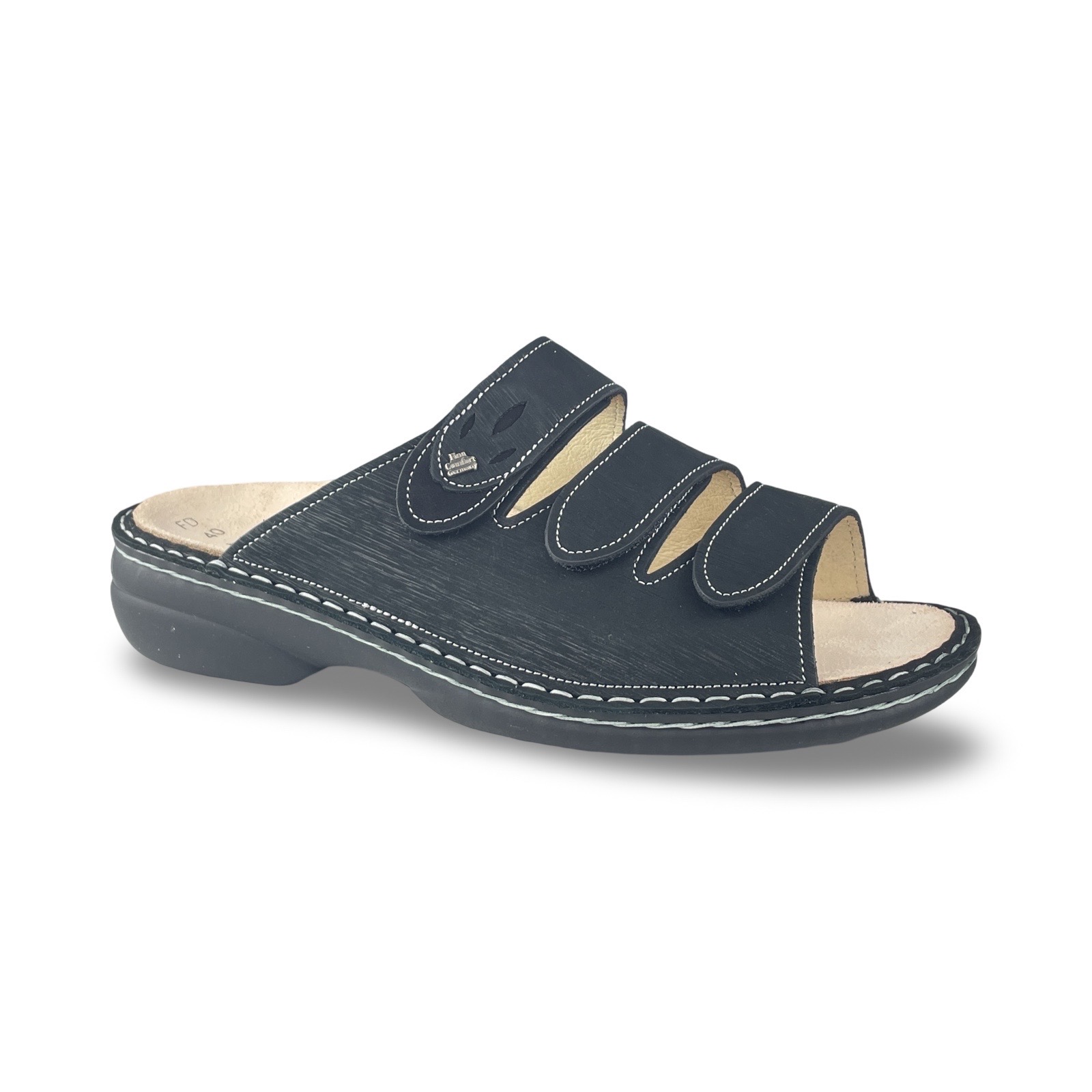 Finn Comfort Classic 2554 Slipper Kos Black