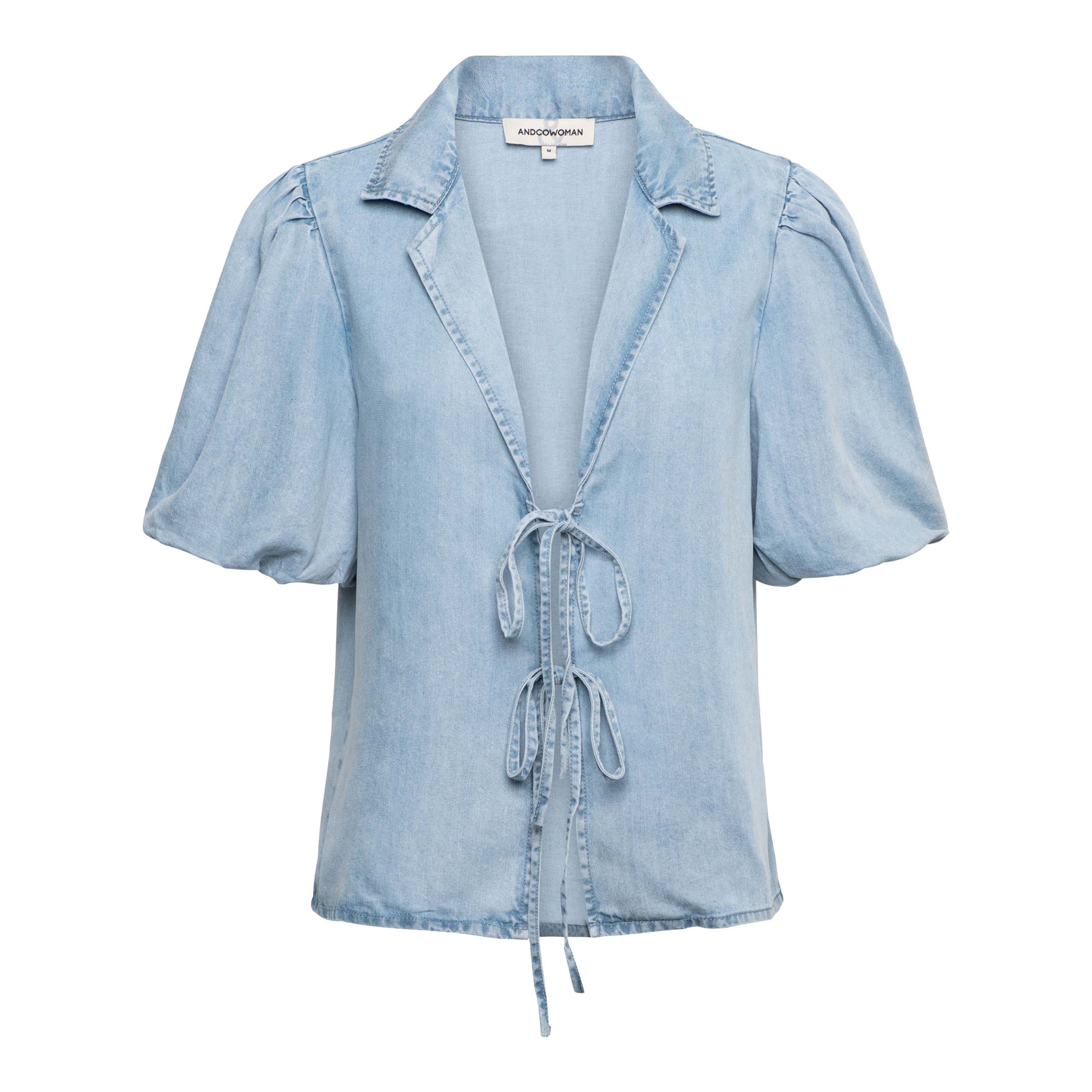 &Co JA154 Blouse Jenny Light Denim
