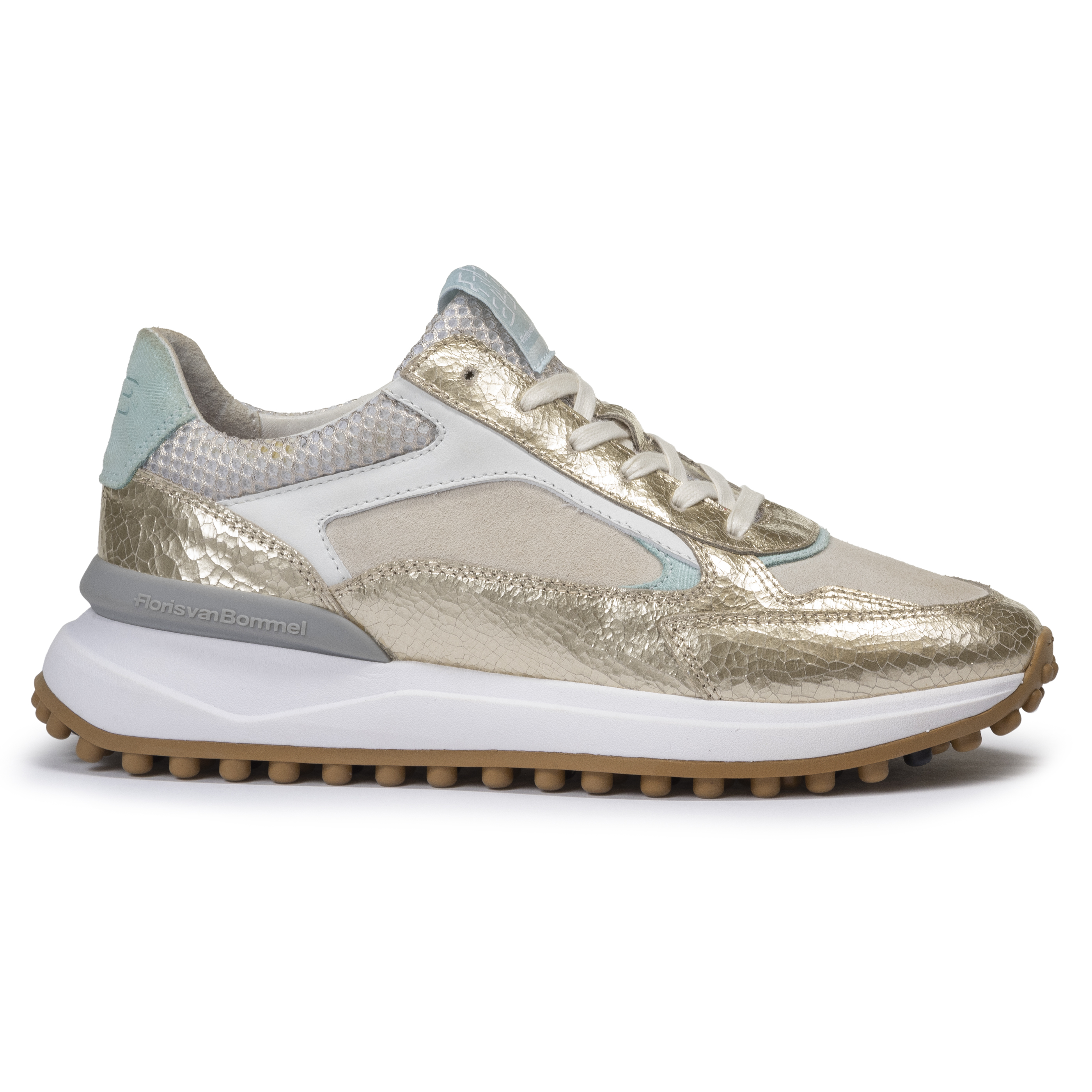 Floris van Bommel SFW-10099 Sneaker Noppi 19.20 Gold G