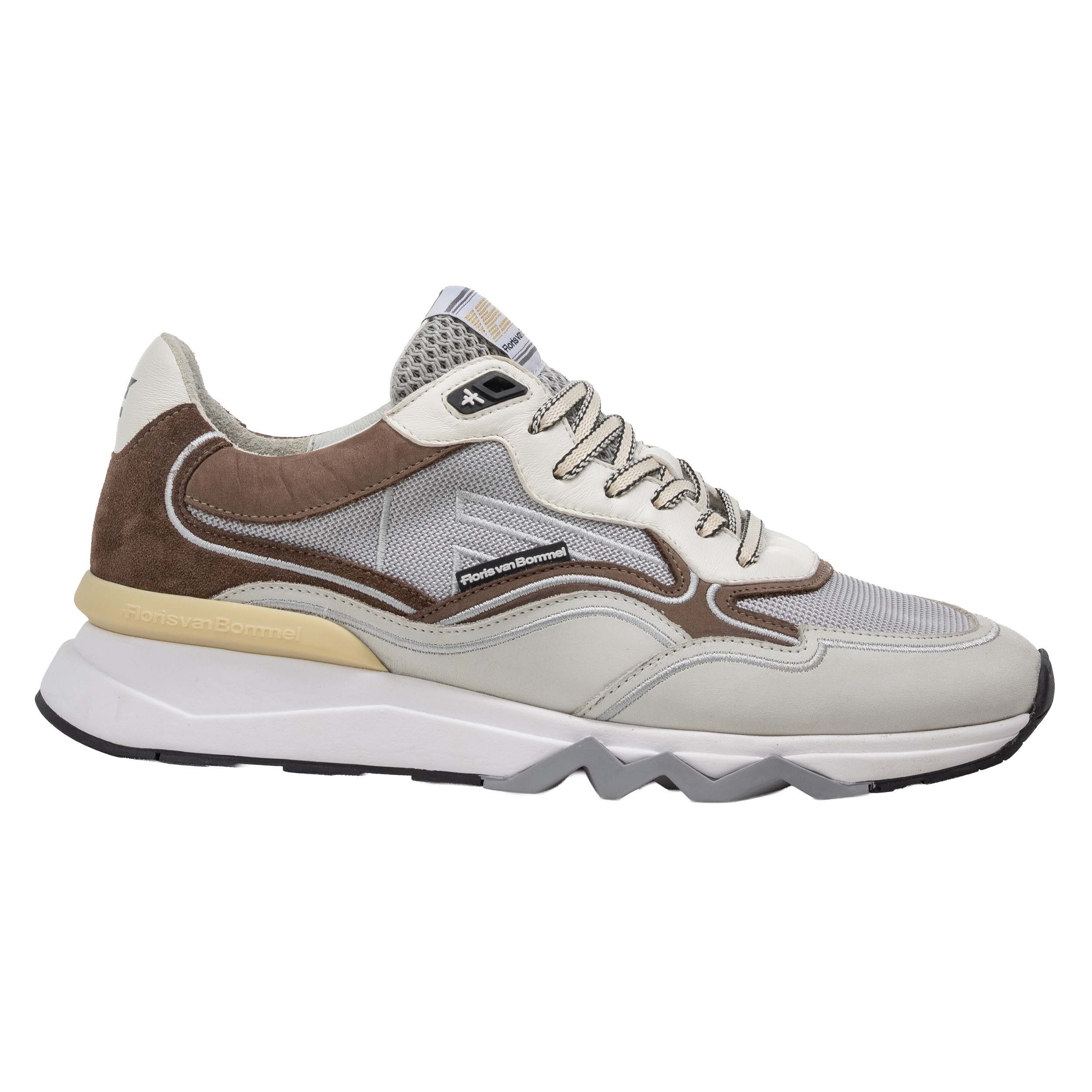 Floris van Bommel SFM-10198 Sneaker De Zager 03.03 Taupe G1/2