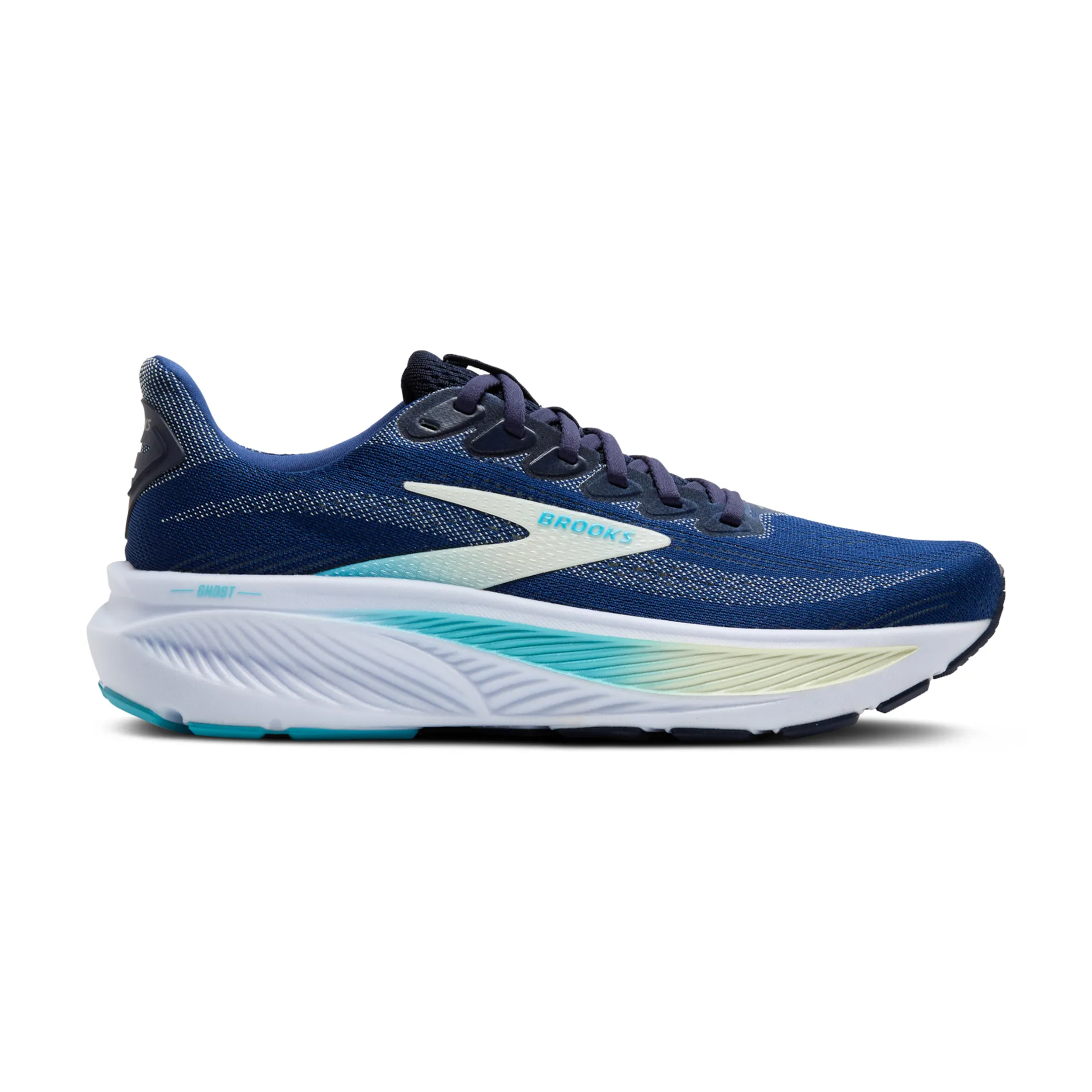 Brooks 120431 Ghost 17 Women Navy/Green/Turquoise
