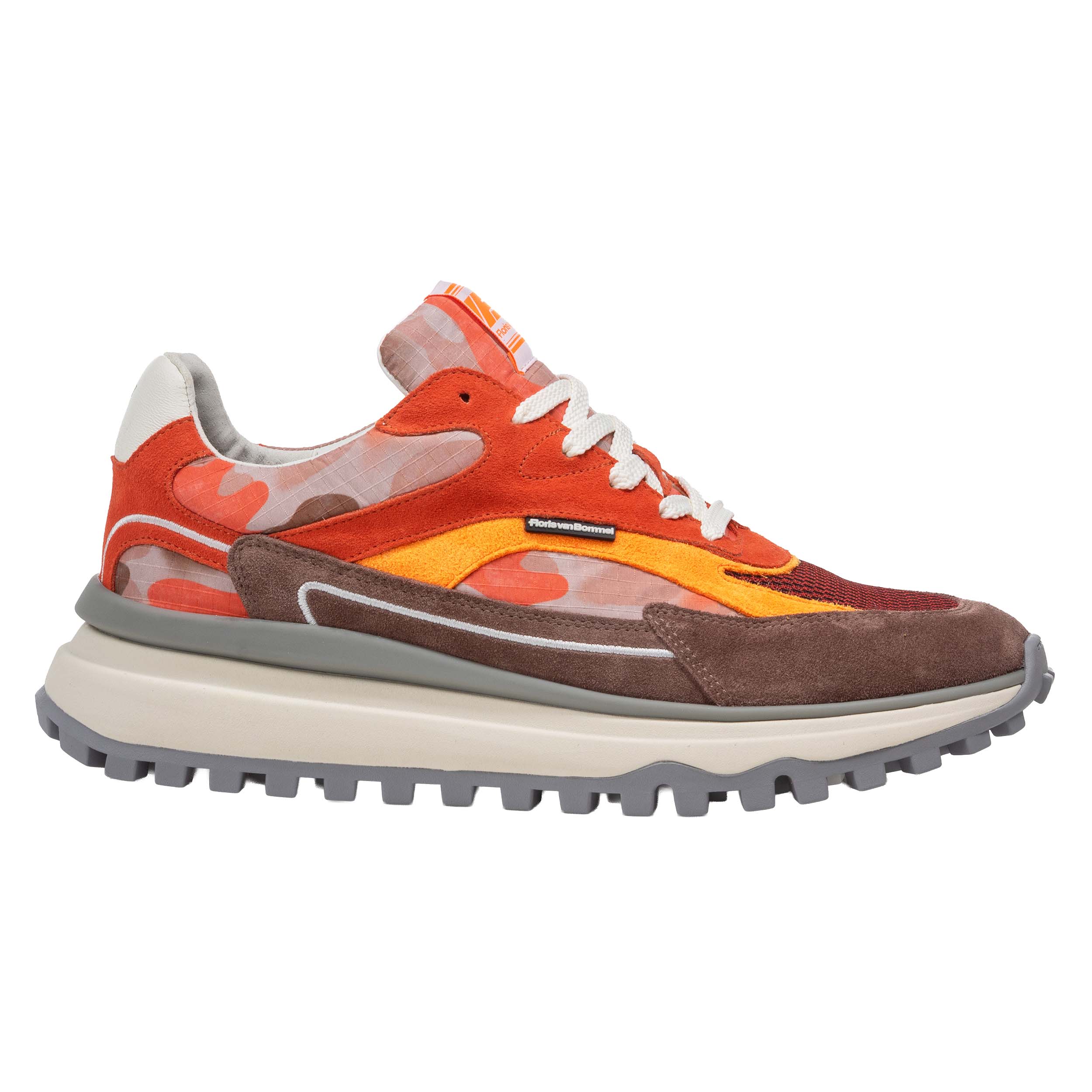 Floris van Bommel SFM-10247 Sneaker De Gripper 08.00 Orange G1/2