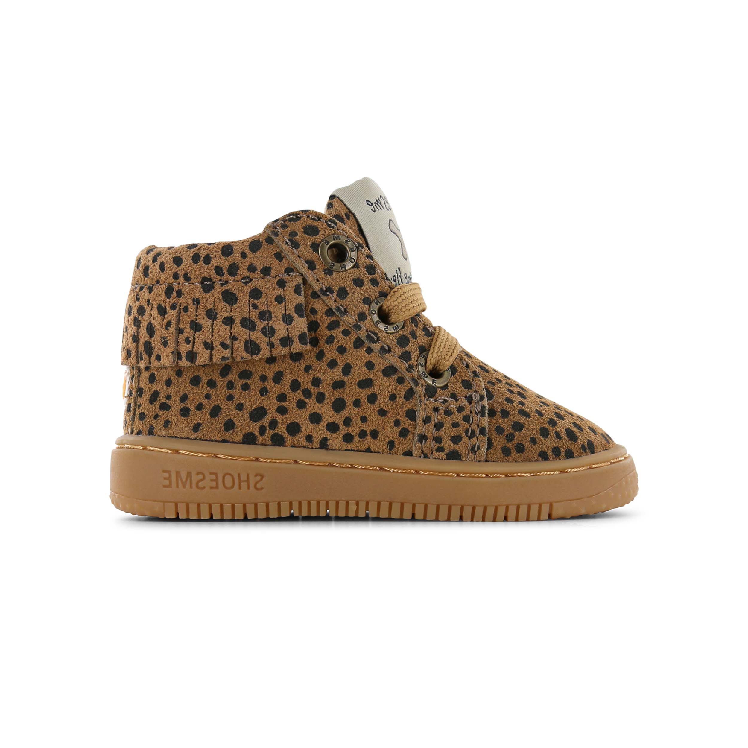 Shoesme BN24W011 Sneaker Extreme-Flex Brown Dots