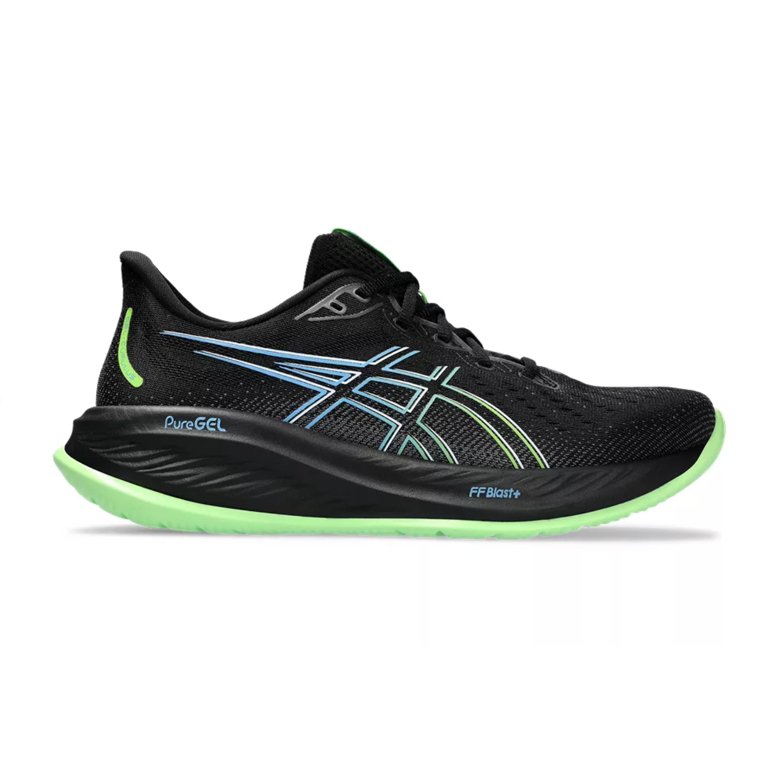 Asics 1011B792 Gel-Cumulus 26 Men Black/Electric Lime