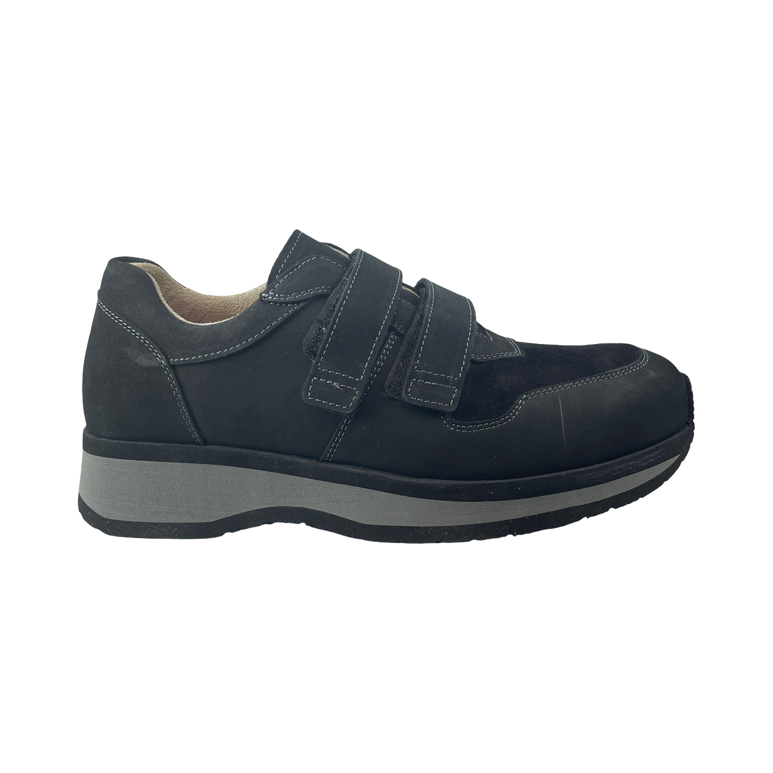 Nimco 7700 Sneaker Brave Velcro Black Kx