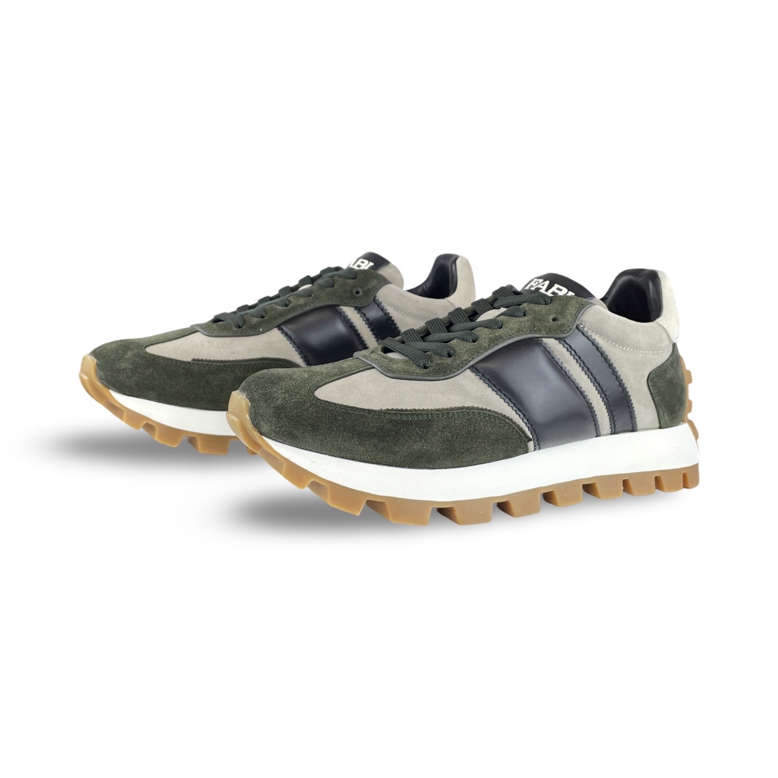 Fabi FU1026 Sneaker Cortina Forest/Nero/Havana