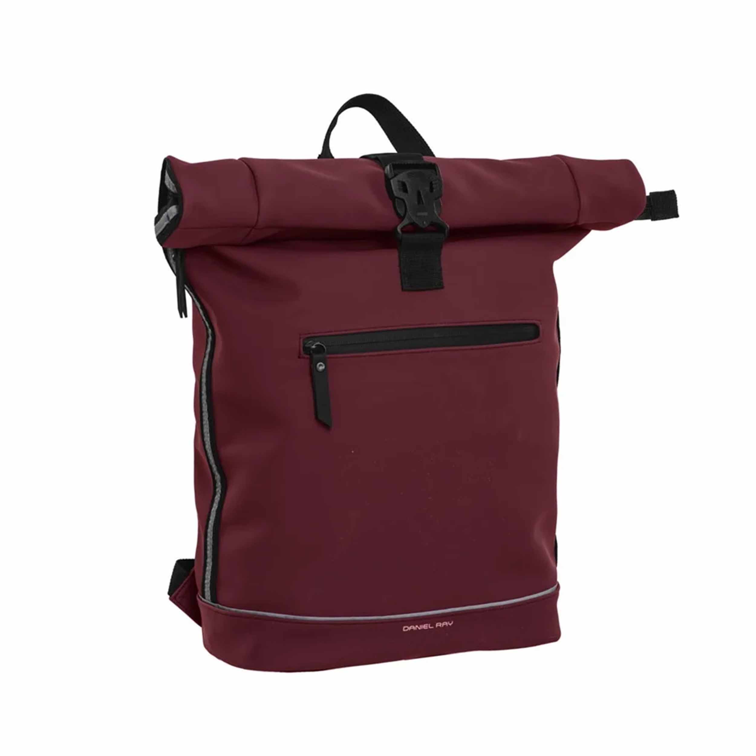 Daniel Ray 1616 Rolltop Fietsrugtas Mount Isa Burgundy