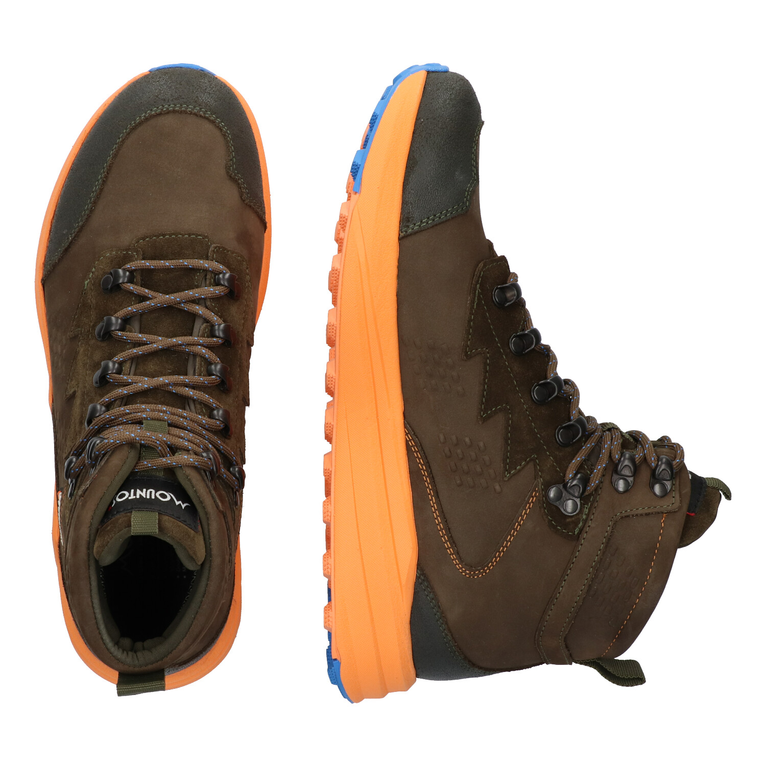 Mountos 724100 Wandelschoen Ourea High Men Dark Green/Orange