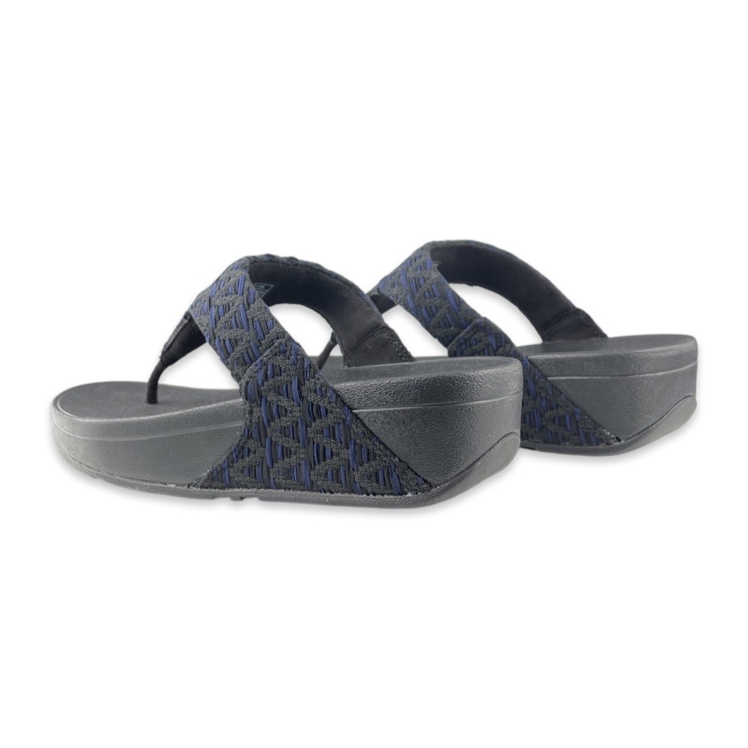 FitFlop  FZ3 Slipper Lulu Geo-Webbing Black Mix