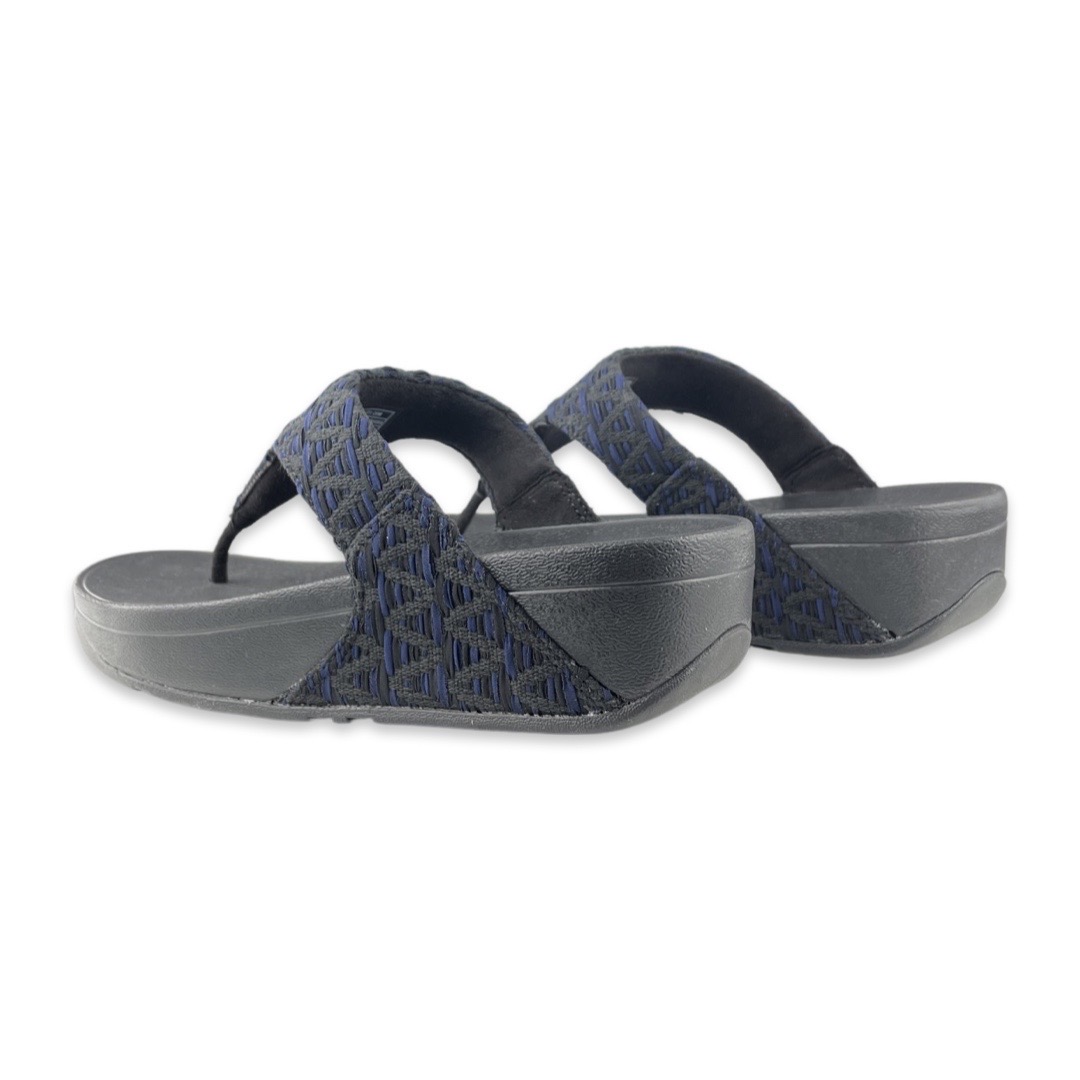 FitFlop  FZ3 Slipper Lulu Geo-Webbing Black Mix