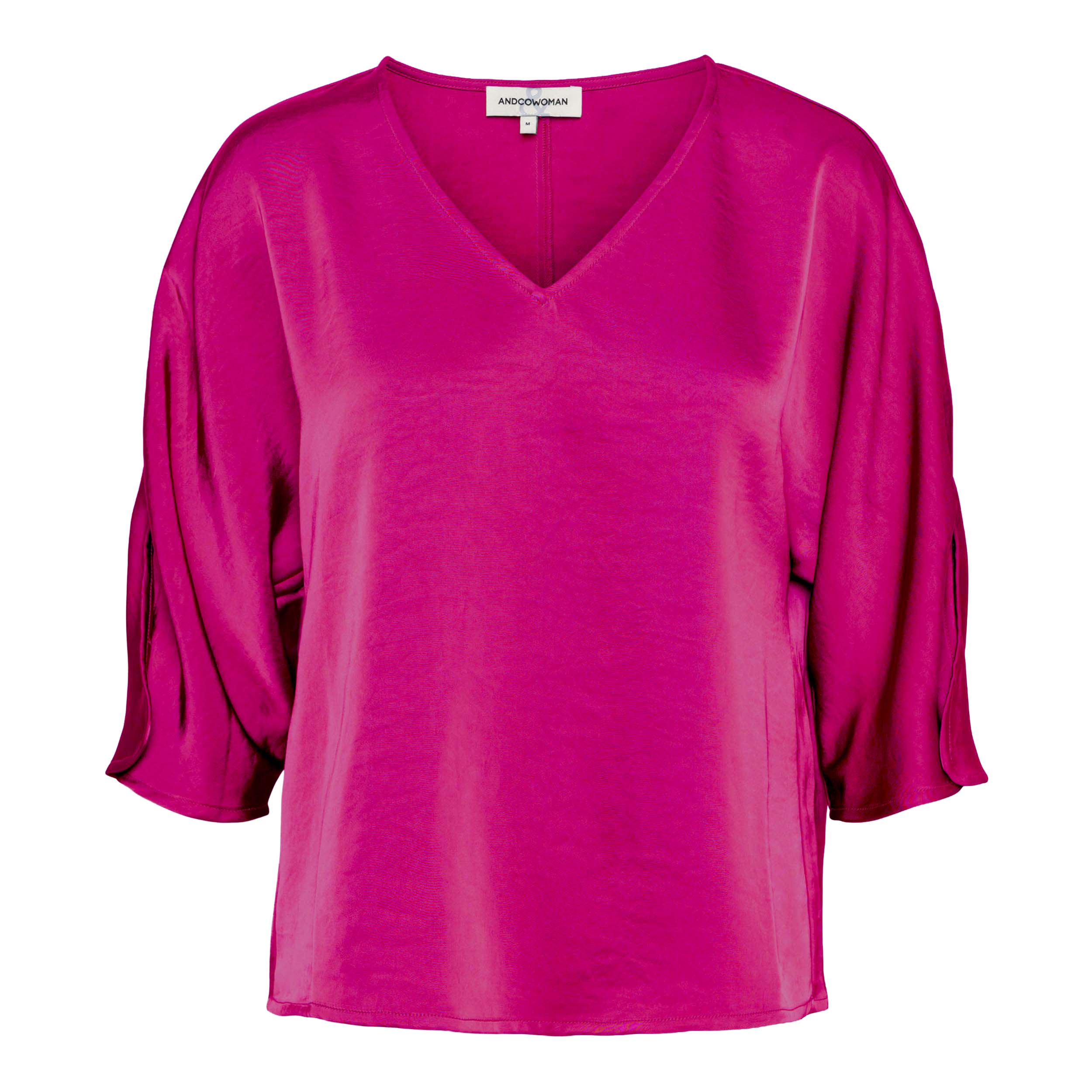 &Co TO357 Shirt Kiki Fuchsia