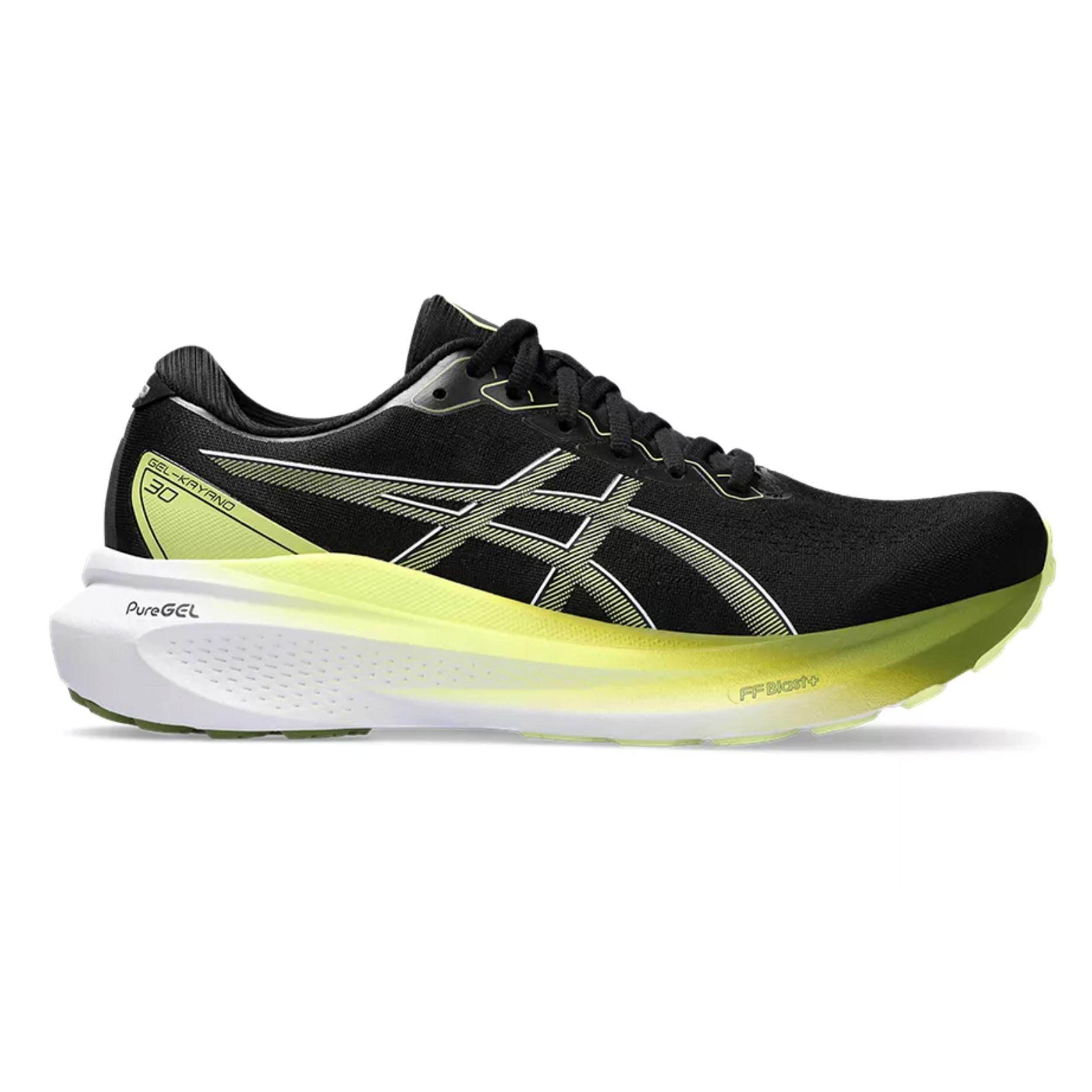 Asics 1011B548 Gel-Kayano 30 Men Black/Glow Yellow