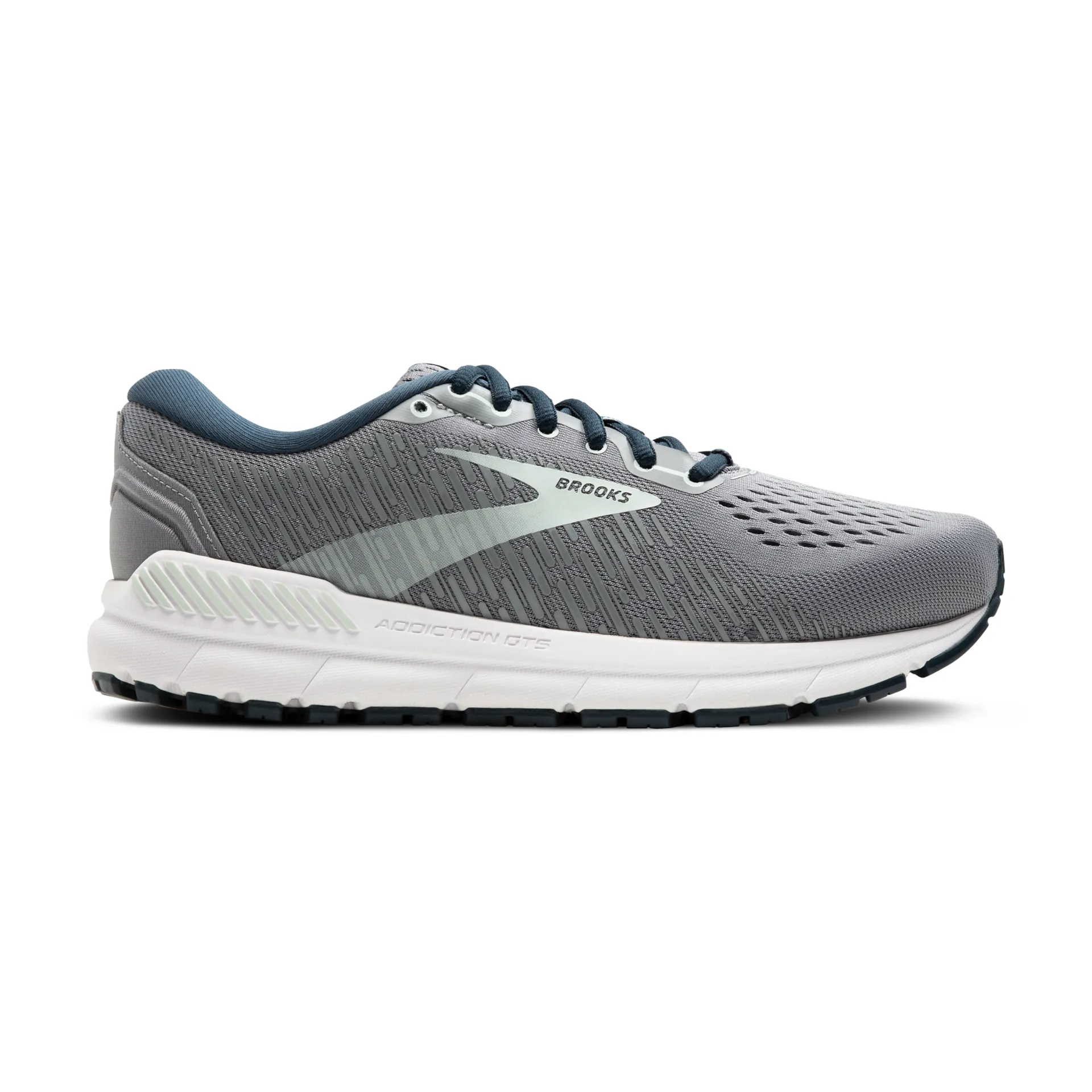 Brooks 120352 Addiction GTS 15 Women Grey/Navy/Aqua
