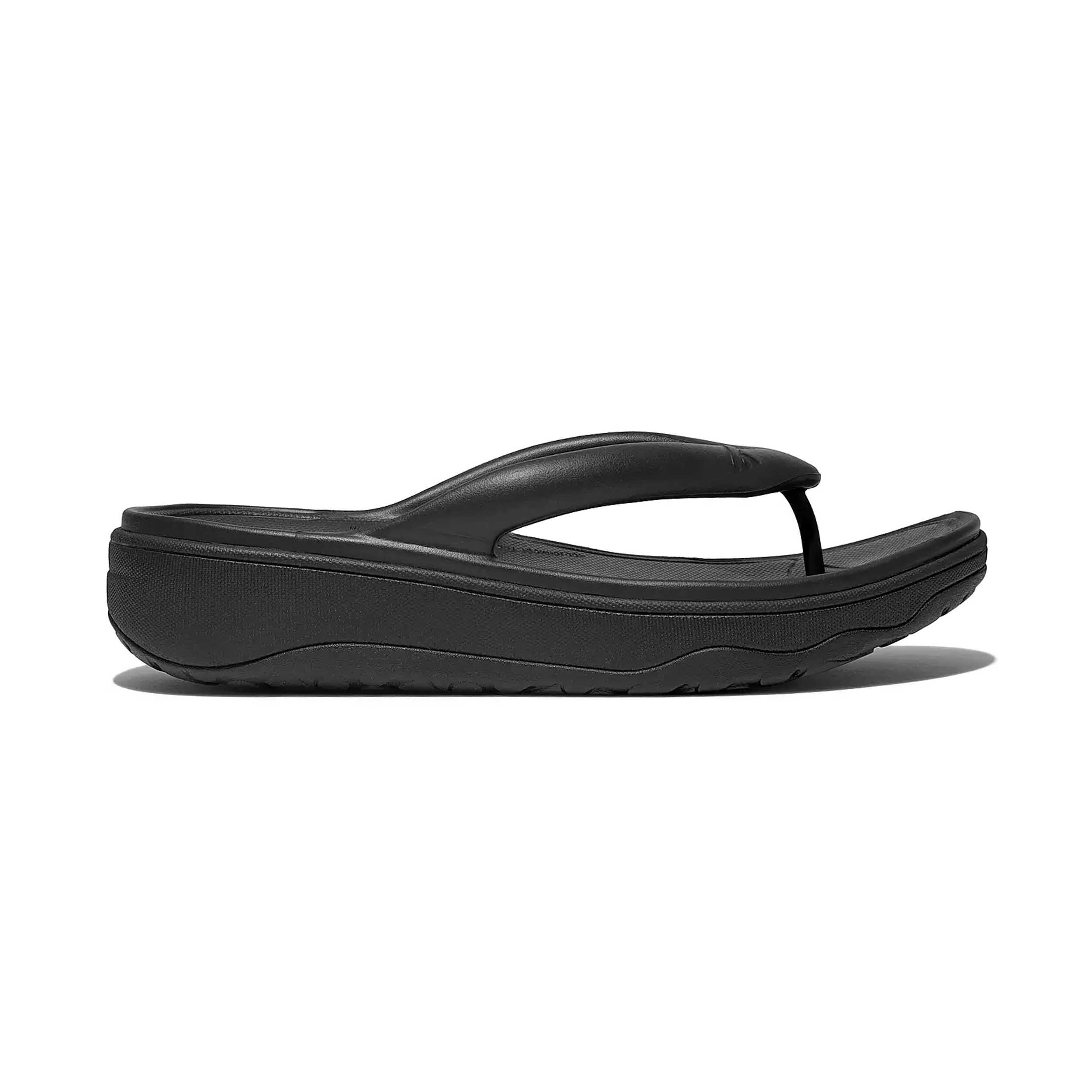FitFlop HF4 Slipper Relieff Metallic Recovery Black