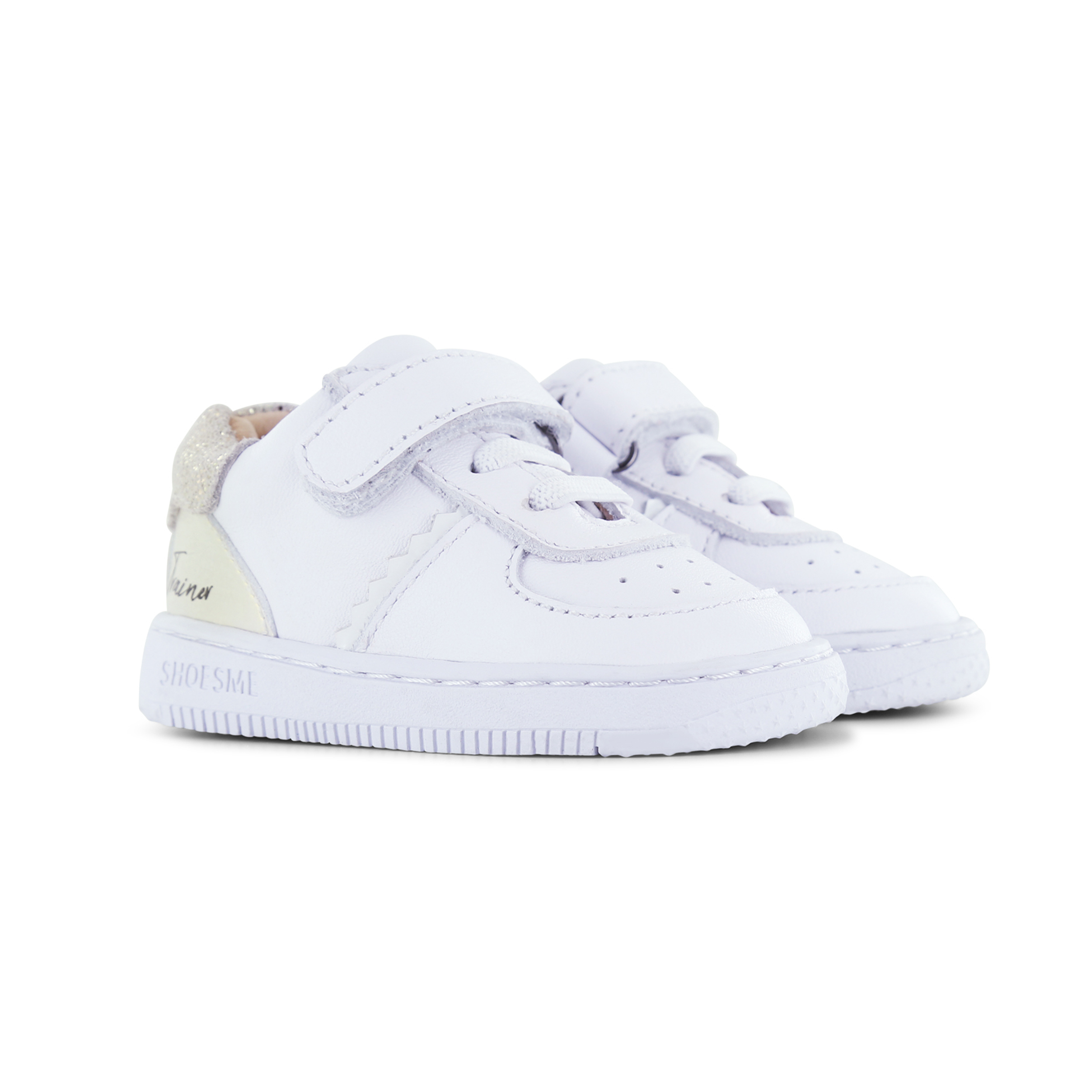 Shoesme BN23S003 Sneaker Baby-Proof White/Gold
